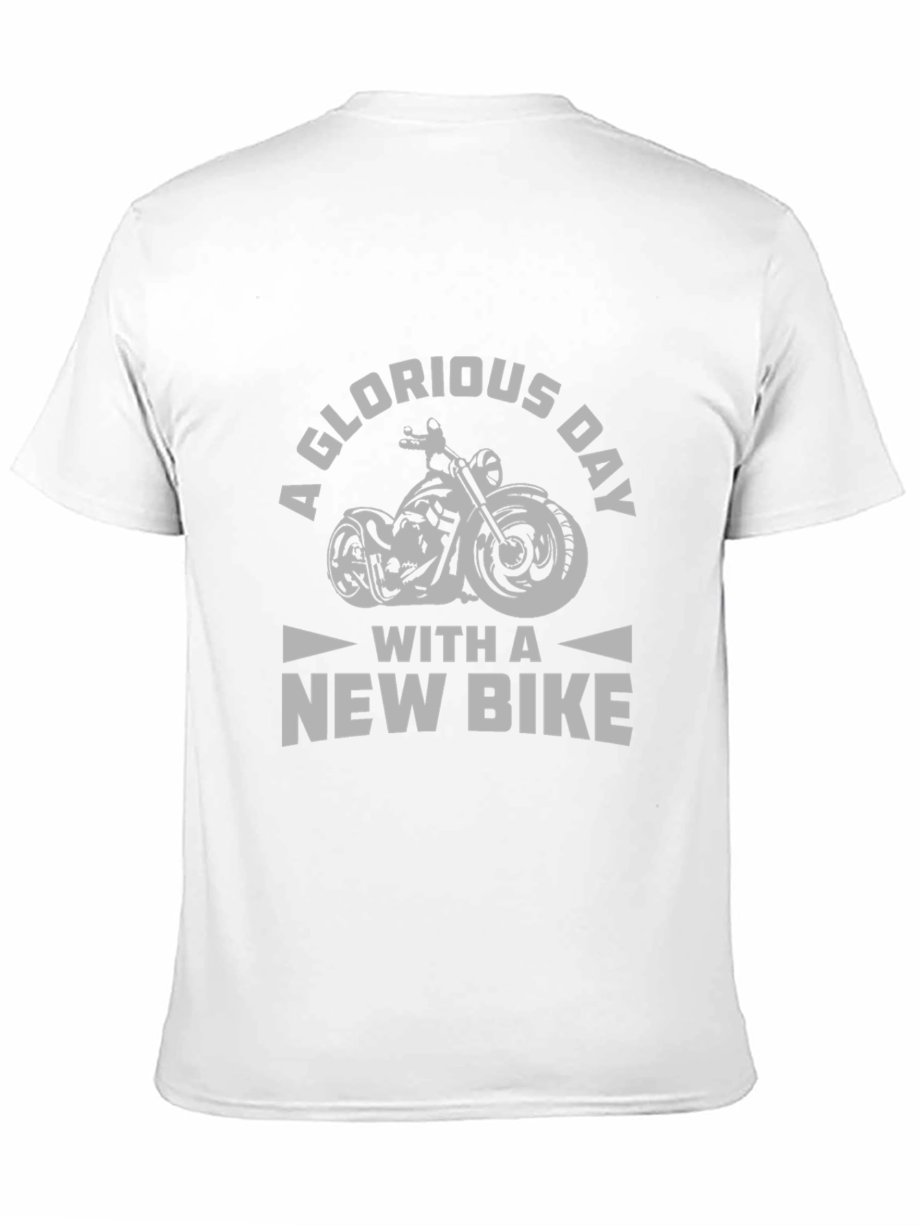 Black Glorious Day New Bike Graphic Tee - Black view 11