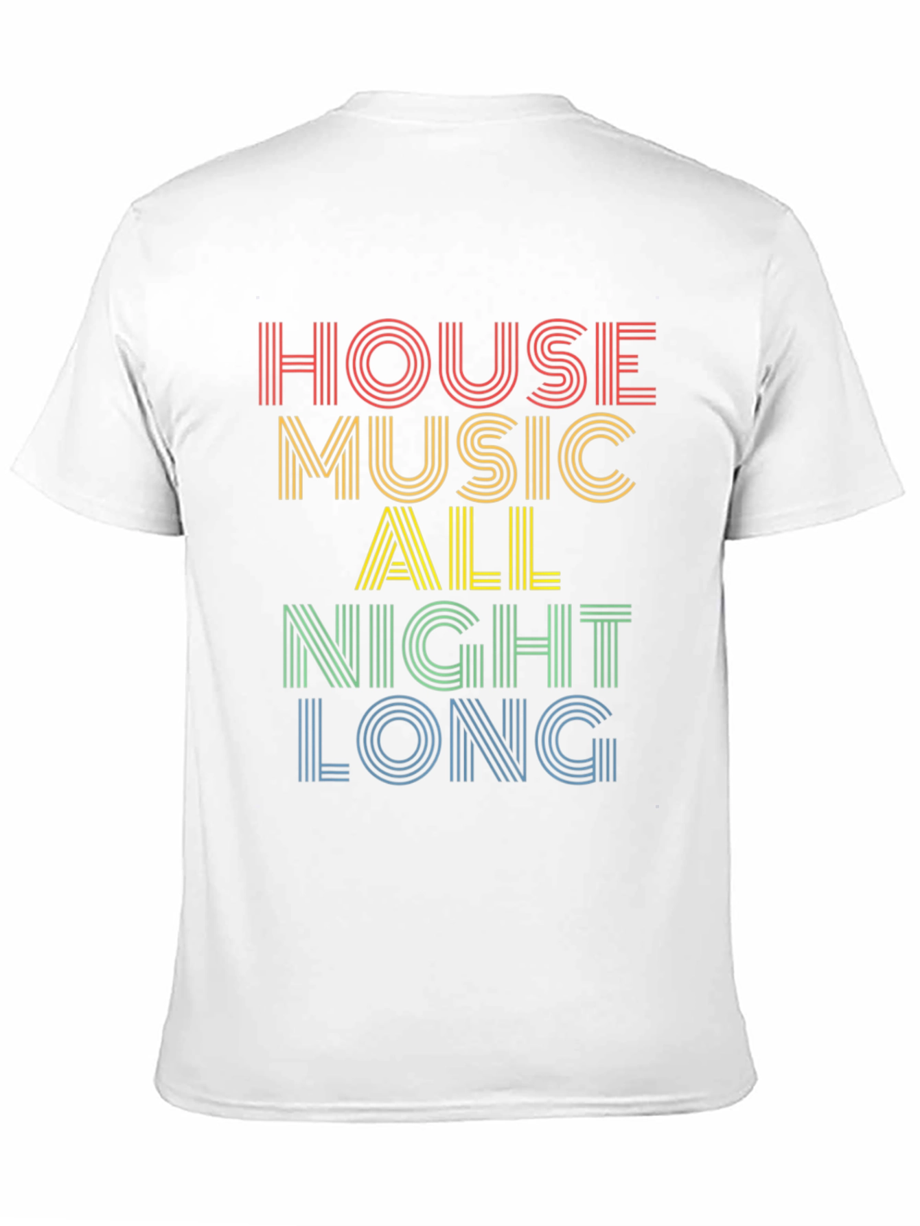 Black House Music All Night Long Graphic Tee view 11