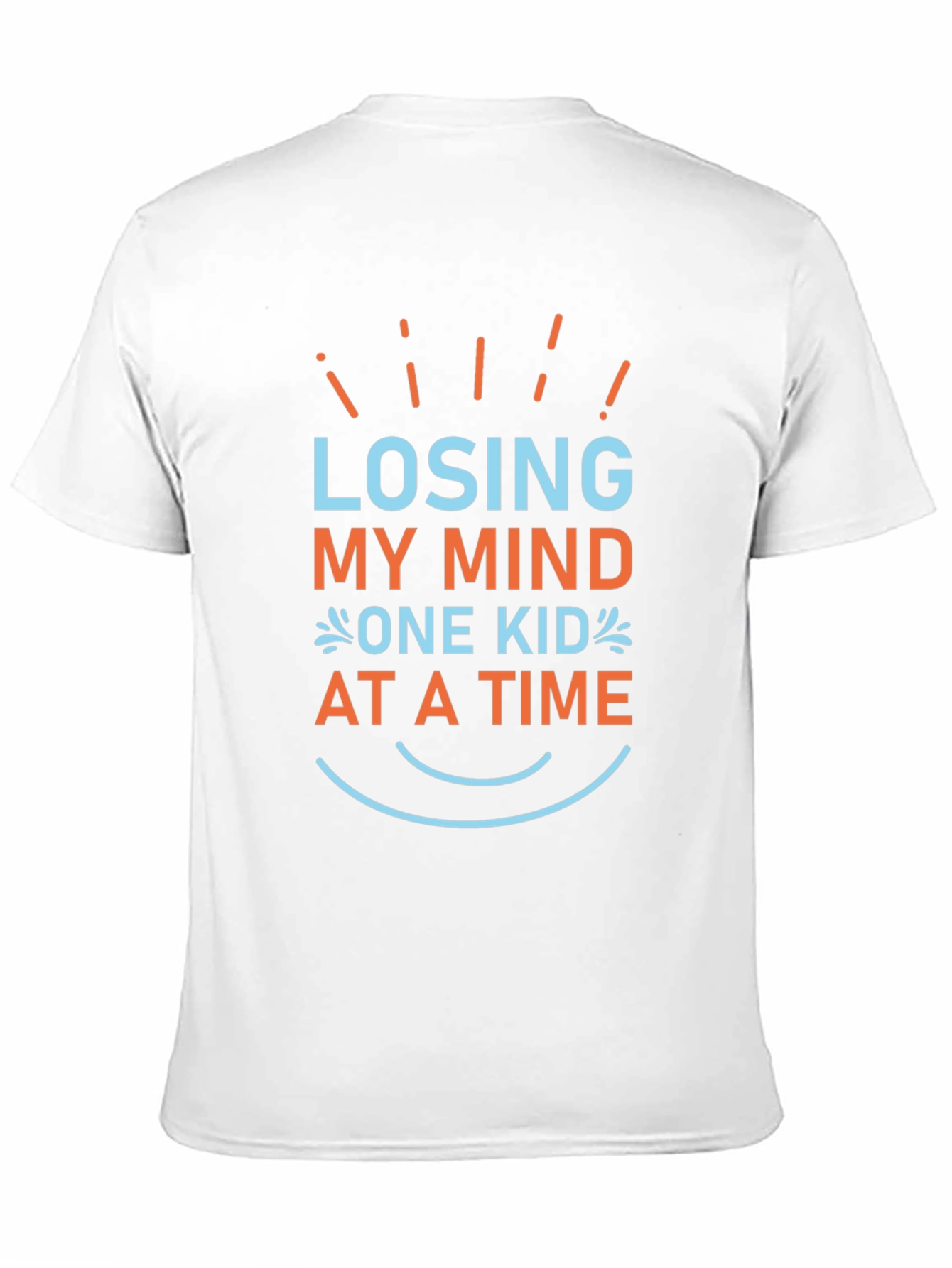 Black Losing My Mind One Kid at a Time Graphic Tee view 11