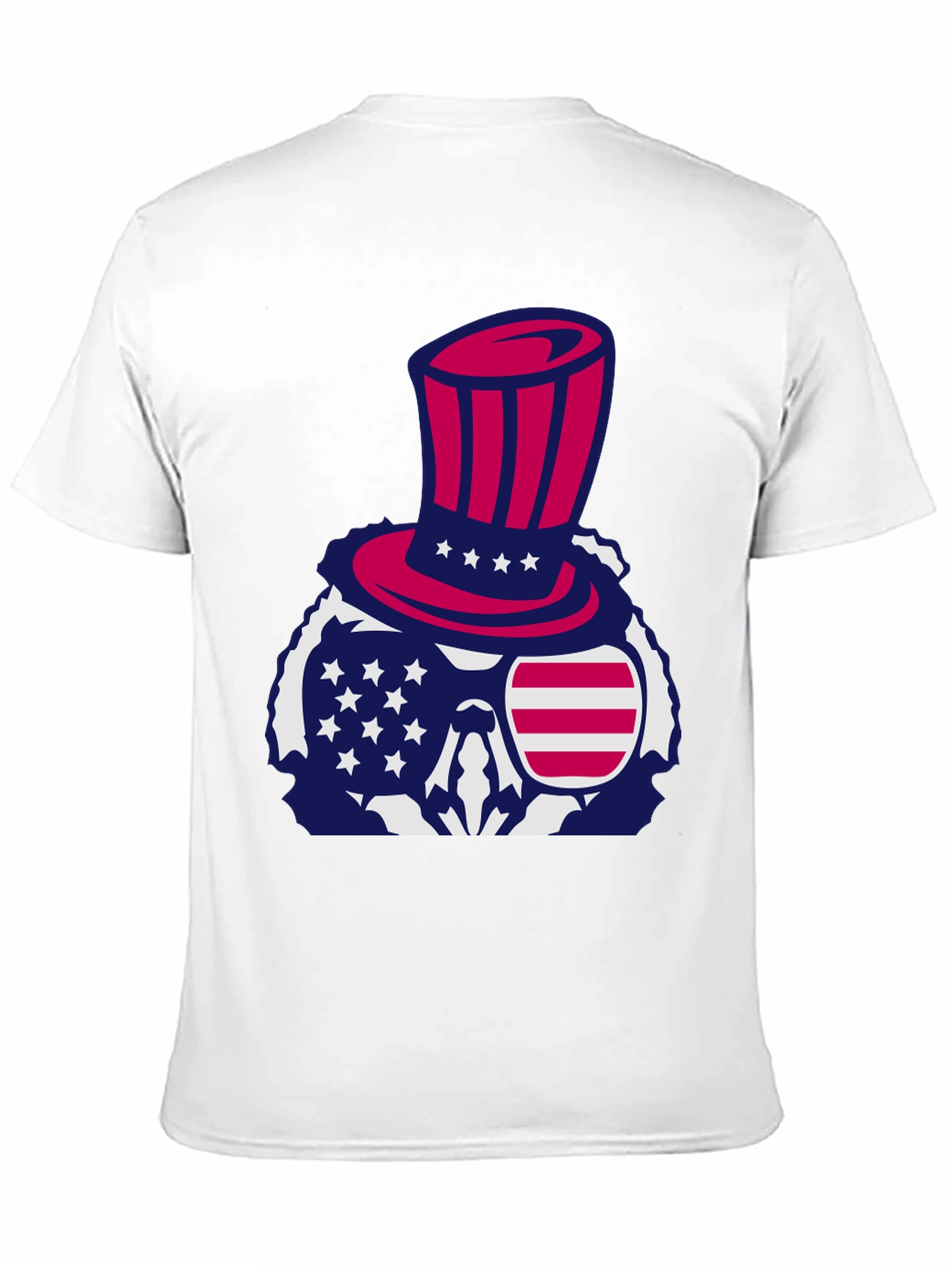 Patriotic Skull T-Shirt - American Pride - 11