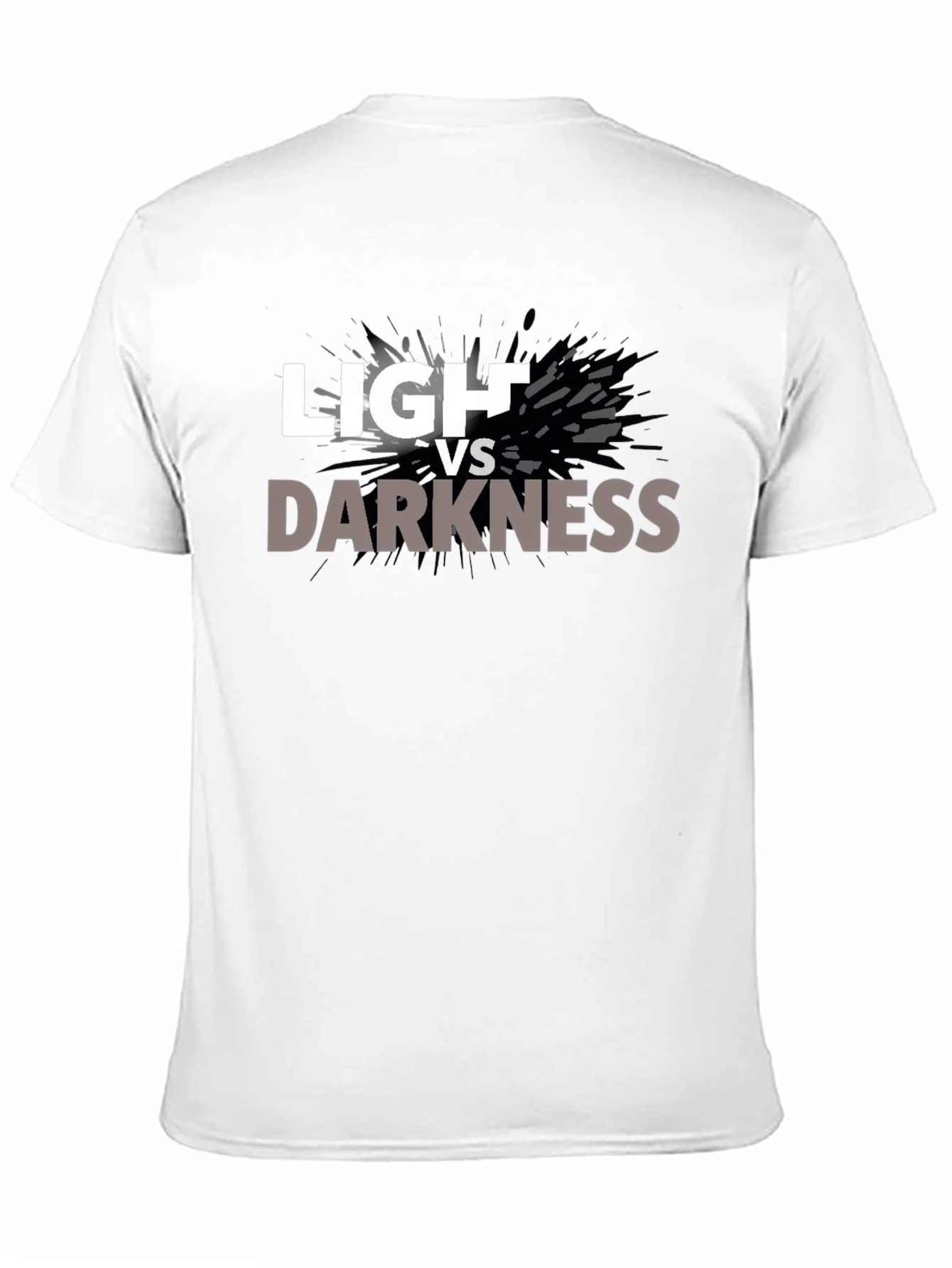 Black Light vs. Darkness Graphic T-Shirt view 11