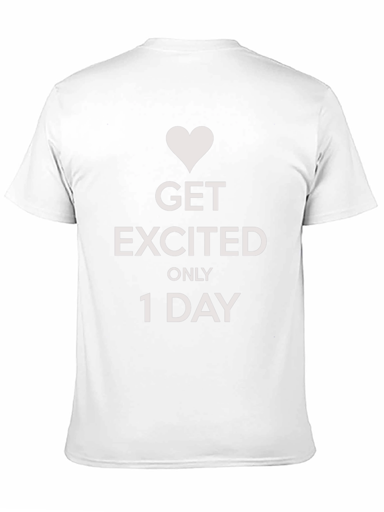 Black Get Excited T-Shirt view 11
