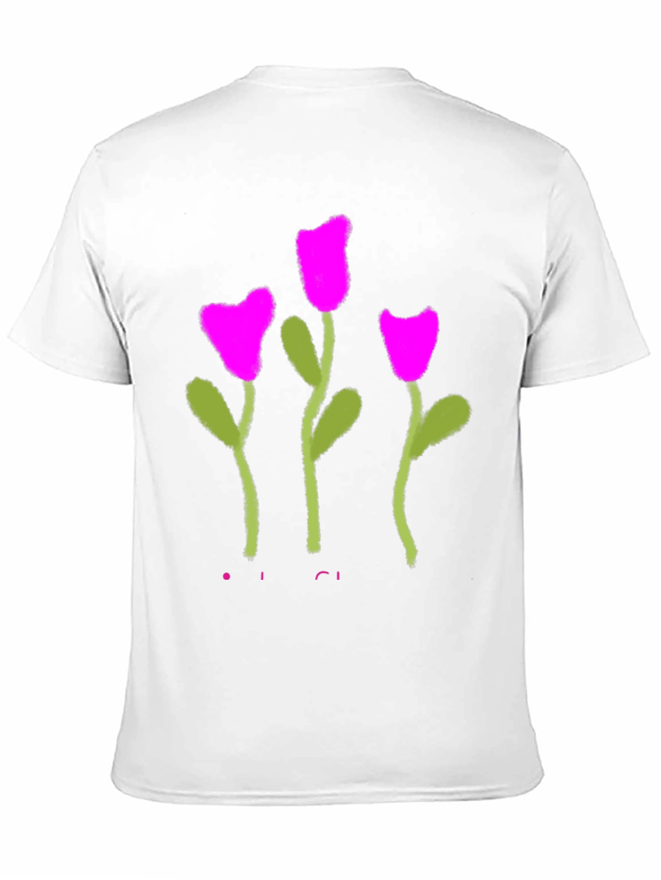 Black Floral Graphic Print Crew Neck T-Shirt view 11