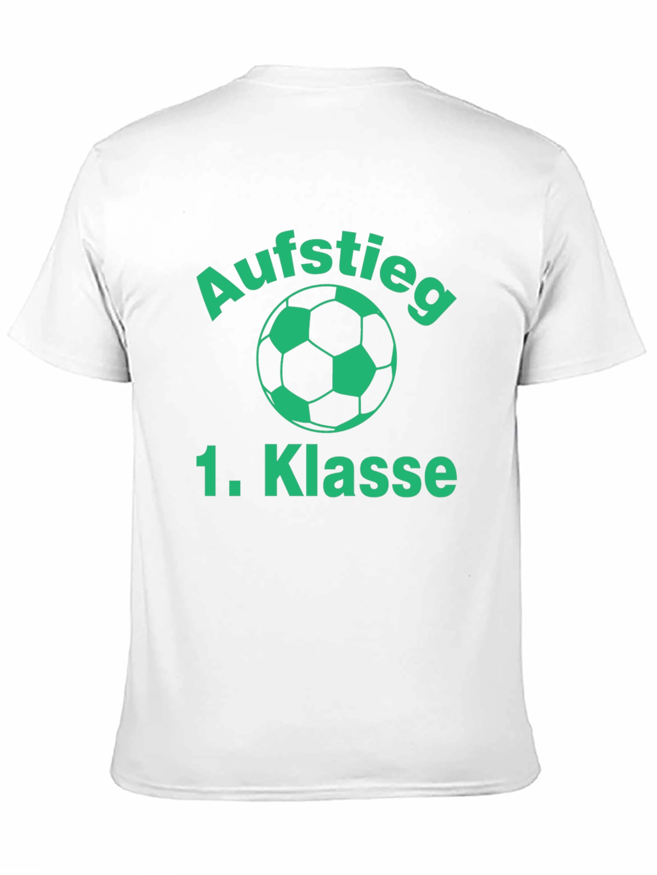 Black Aufstieg 1. Klasse Soccer T-Shirt - Black view 11