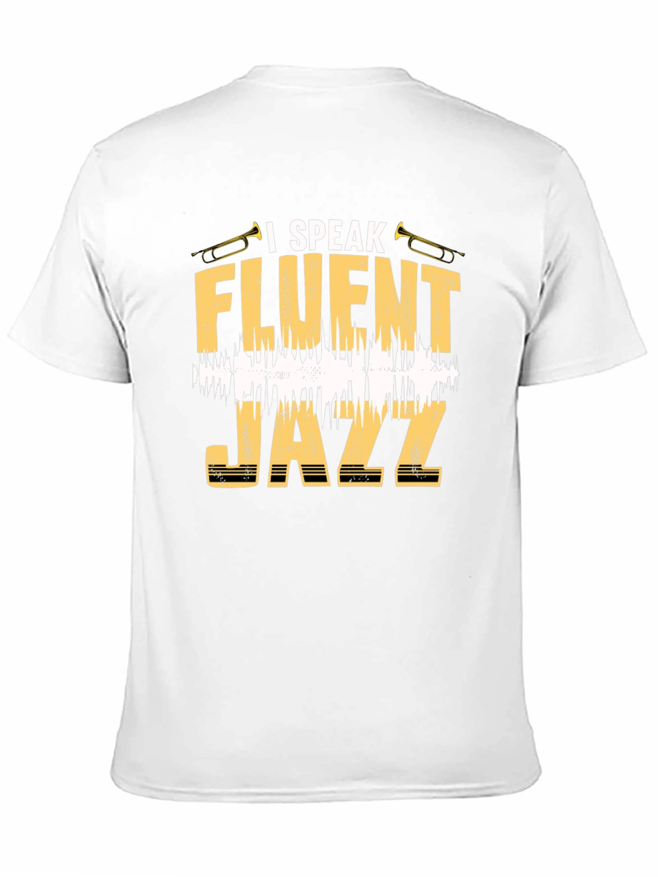 Black I Speak Fluent Jazz T-Shirt view 11