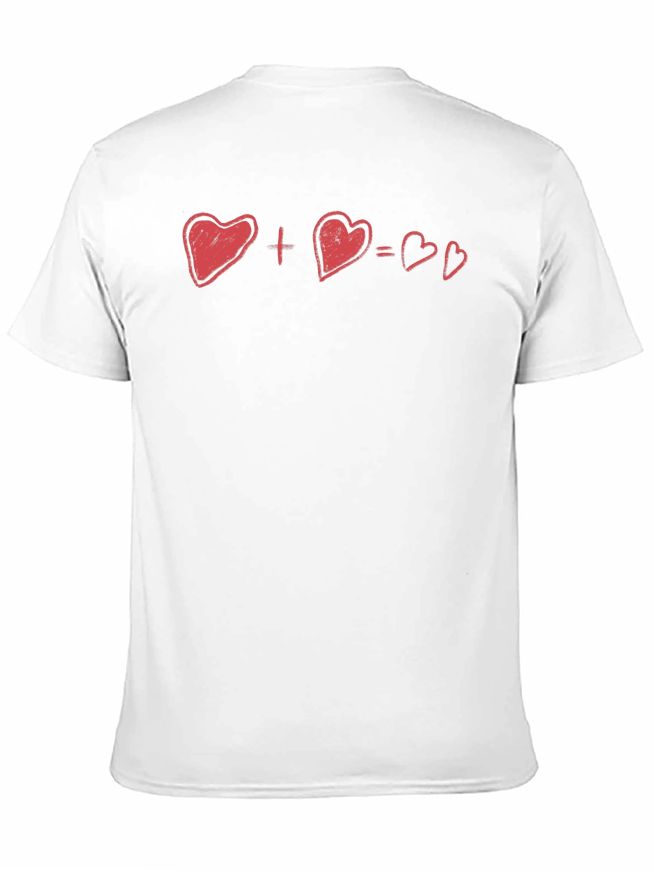 Black Heart Equation Graphic Tee view 11