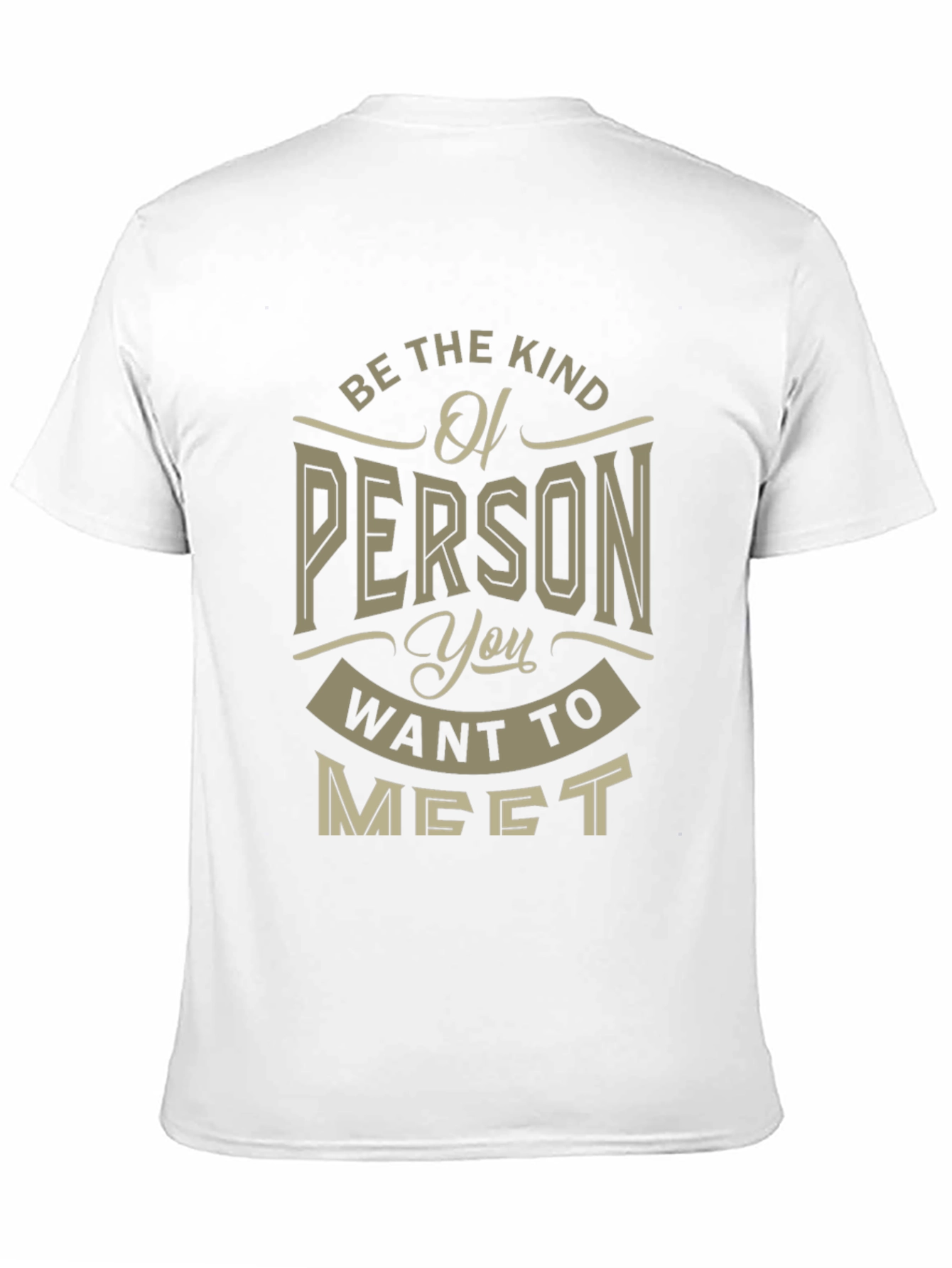 Black Be the Kind of Person T-Shirt view 11