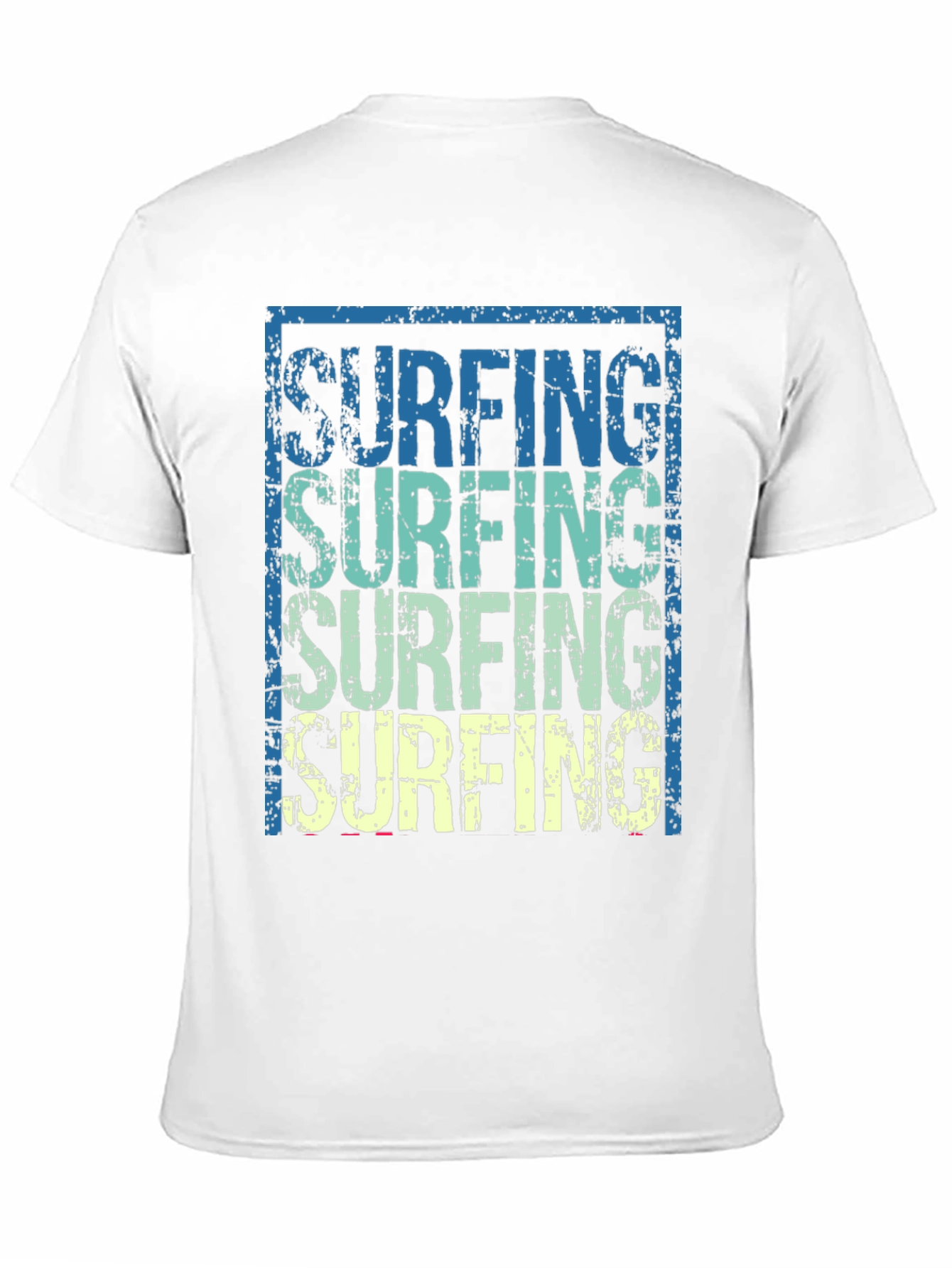 Black Vintage Surfing T-Shirt - Retro Style view 11