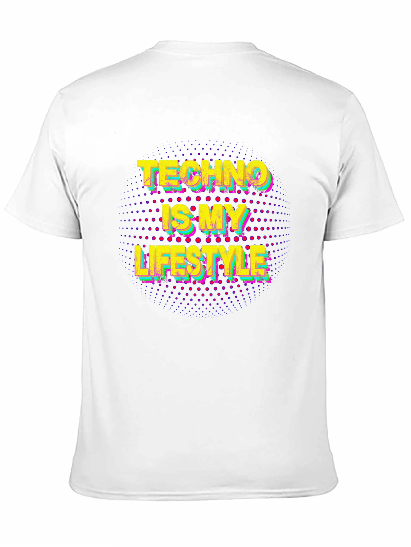 Black Techno Is My Lifestyle T-Shirt - Music Lover Tee view 11