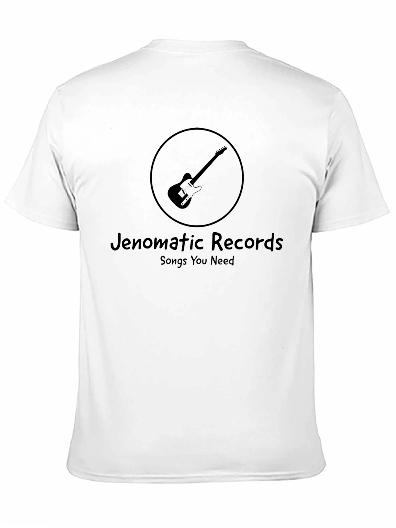 Black Jenomatic Records Black T-Shirt - Songs You Need view 11