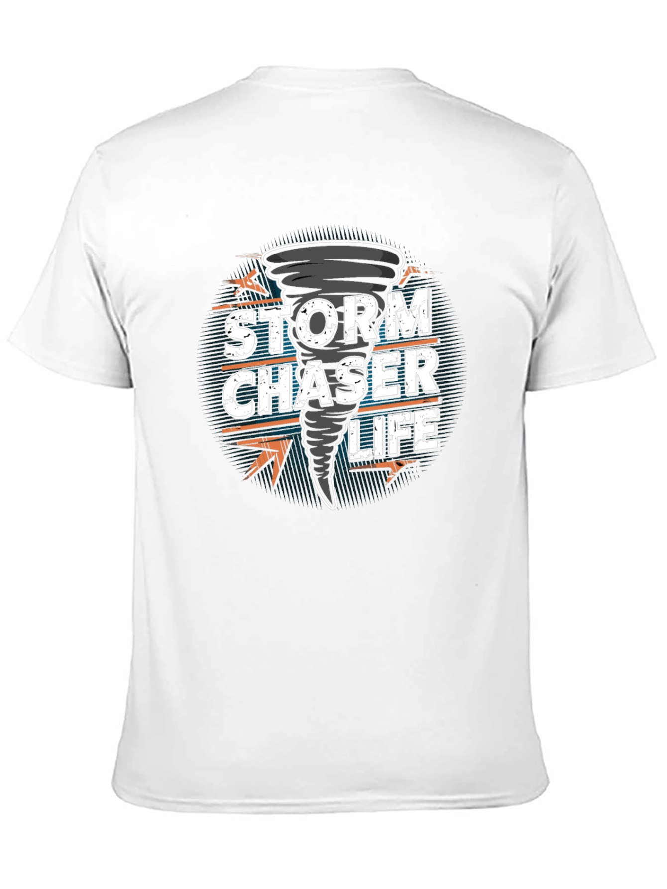 Black Storm Chaser Life Graphic Tee - Black view 11