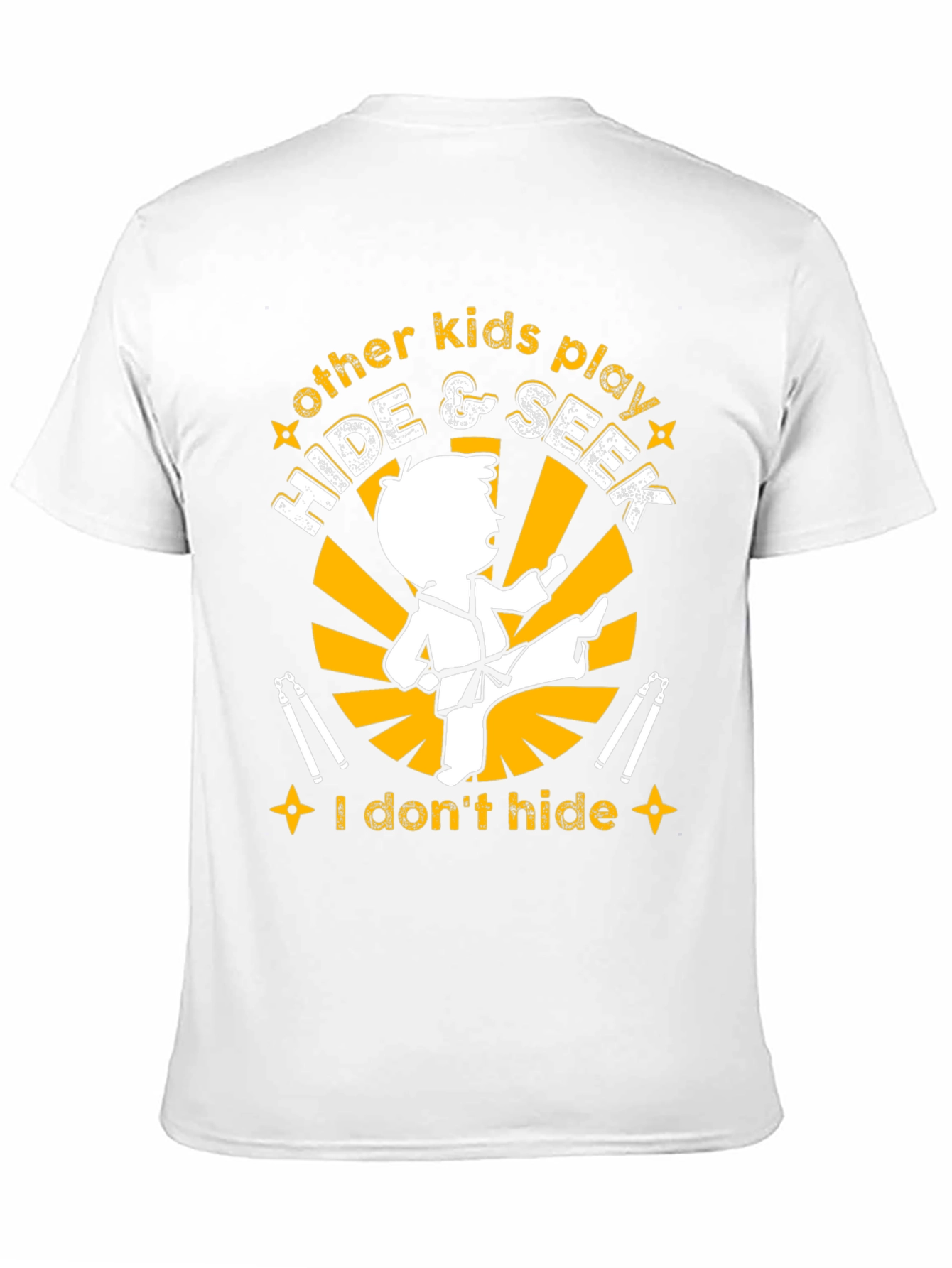 Karate Kid's T-Shirt - I Don't Hide - 11