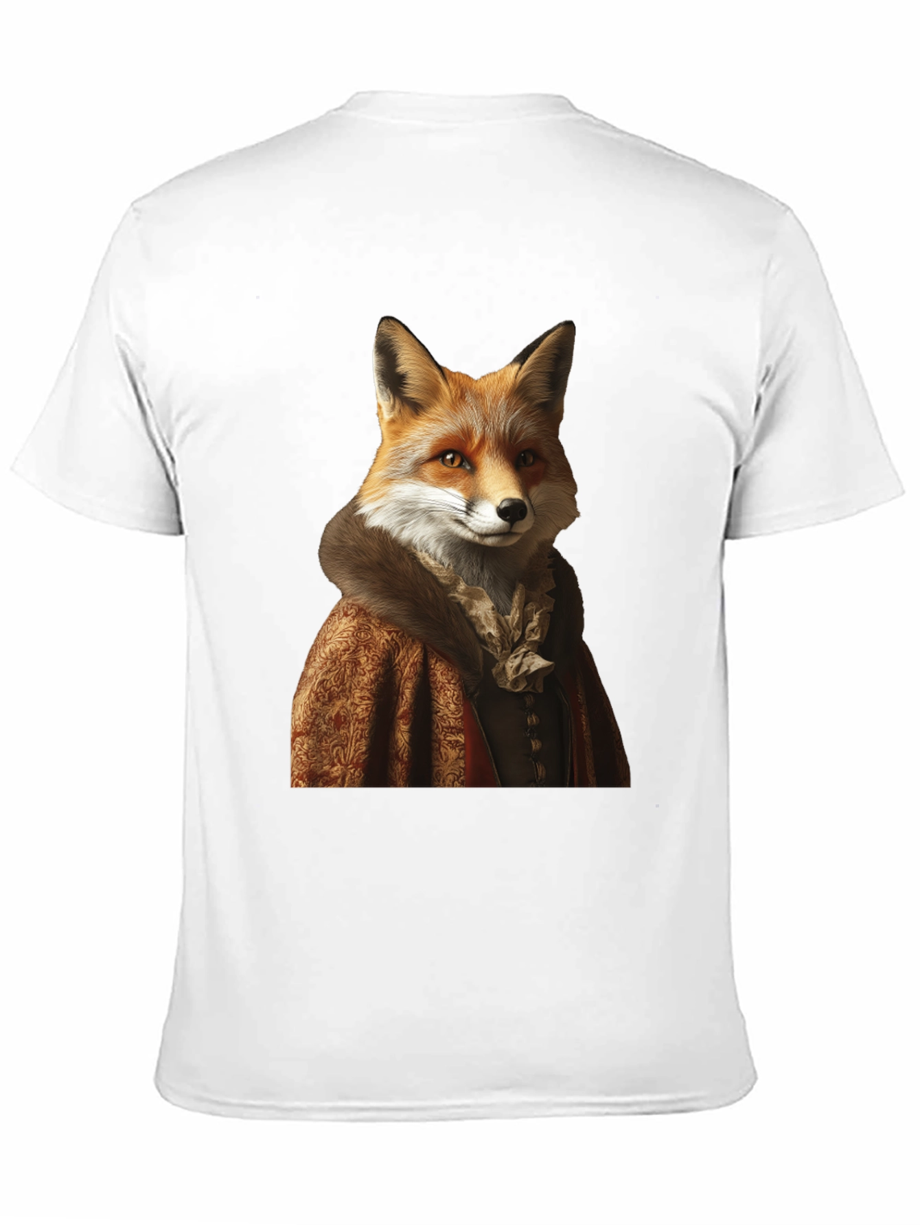 Black Fox Portrait Graphic Tee - Renaissance Style view 11