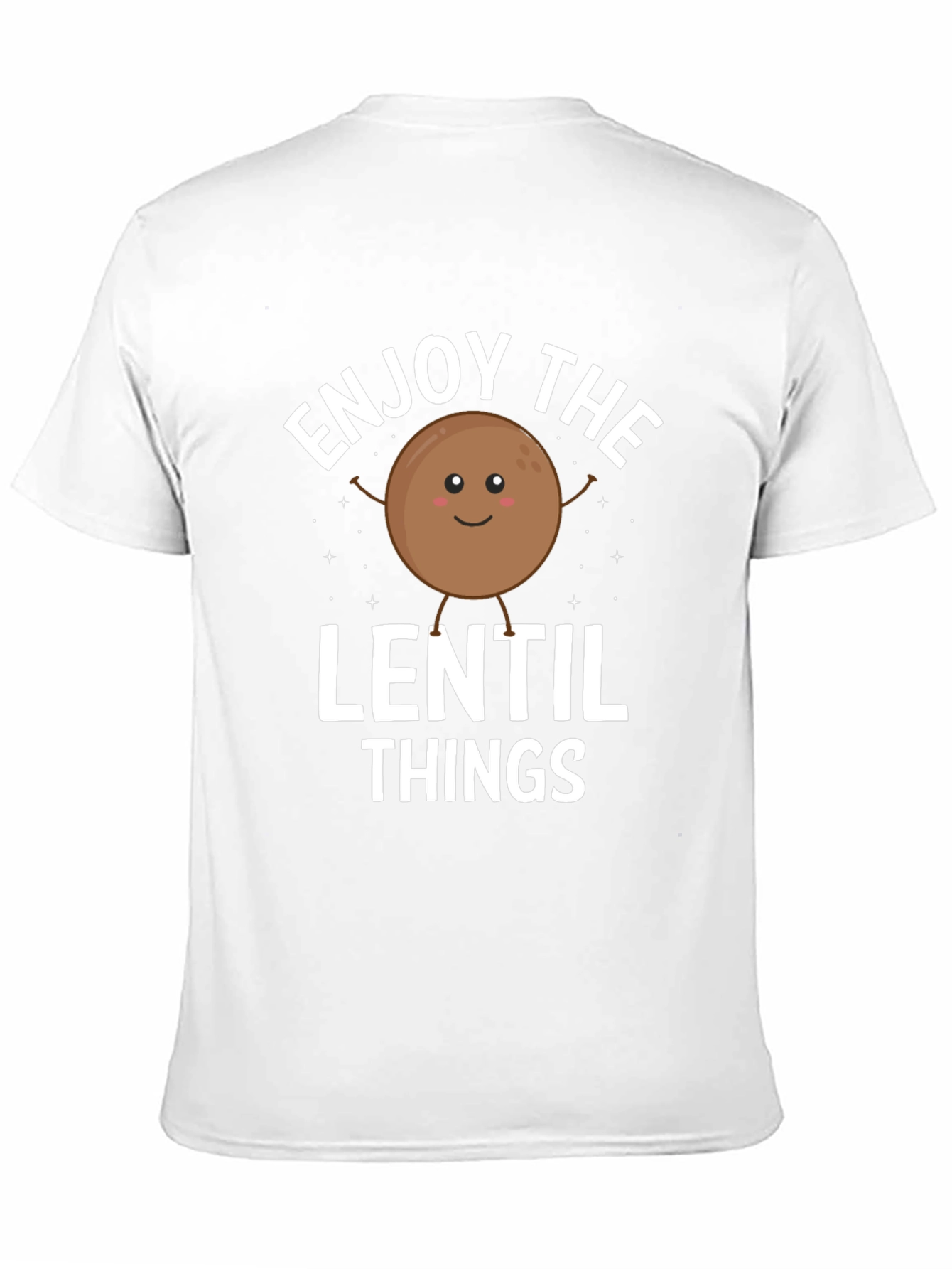 Black Enjoy the Lentil Things Black Graphic Tee view 11