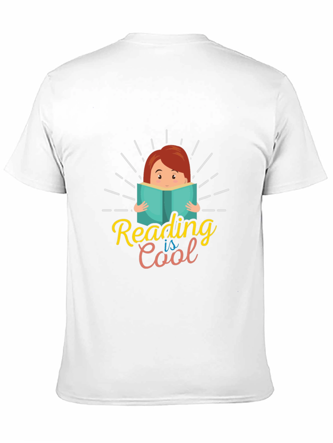 Black Reading is Cool T-Shirt: Unisex Graphic Tee view 11