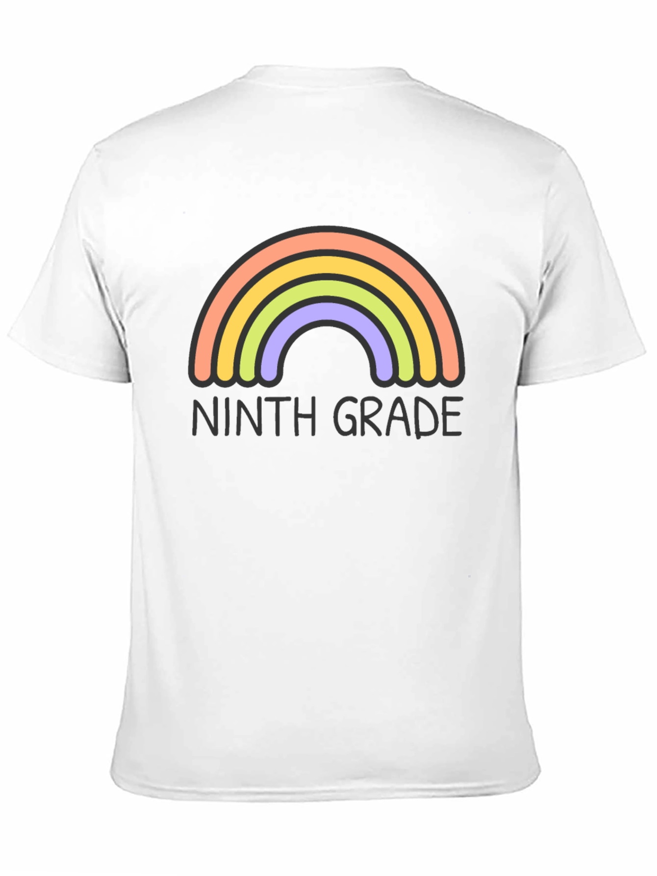 Ninth Grade Rainbow T-Shirt - Back to School Tee - 11