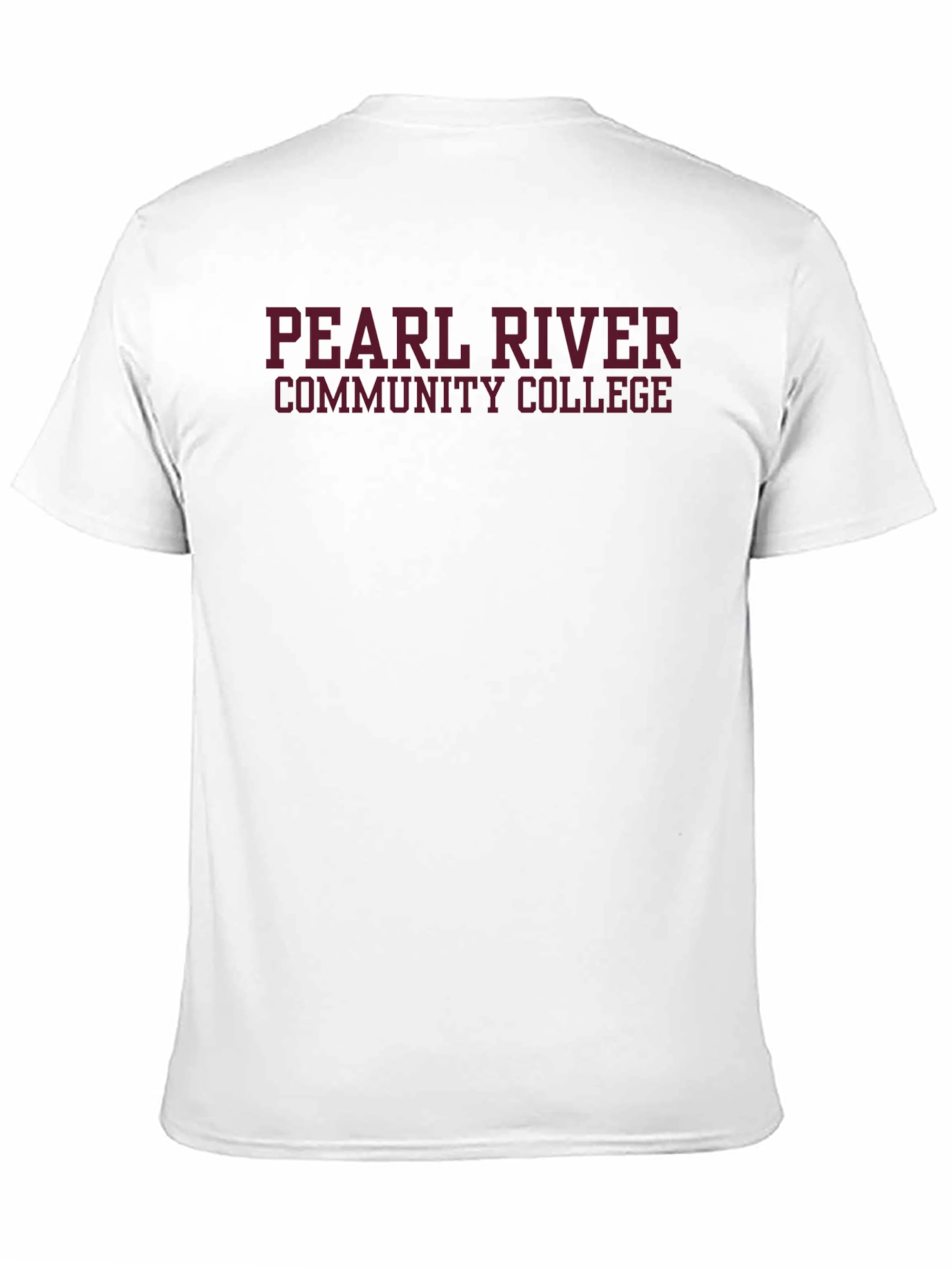 Black Pearl River Community College T-Shirt - Black view 11