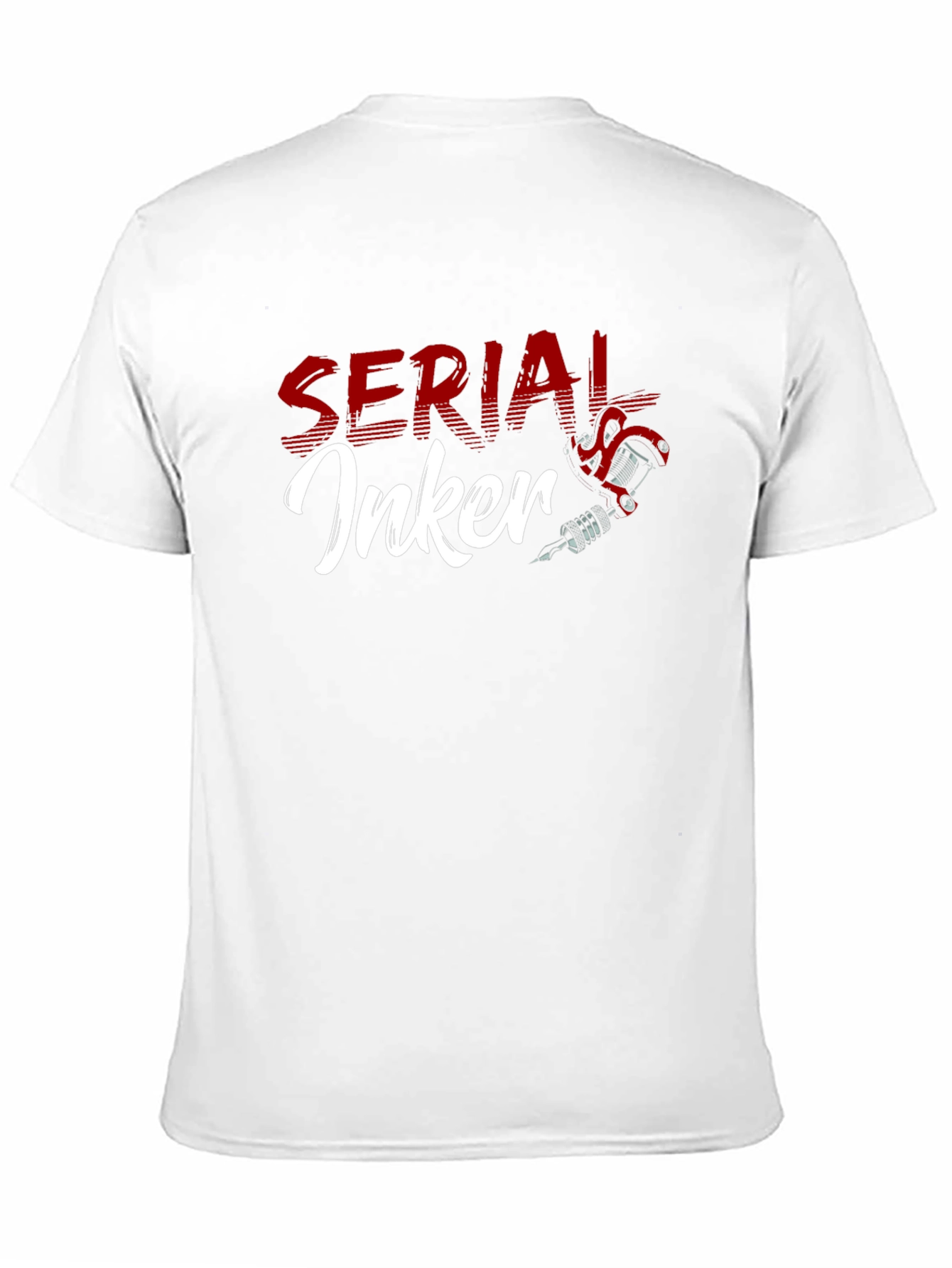 Black Serial Inker Tattoo Artist T-Shirt - Black view 11