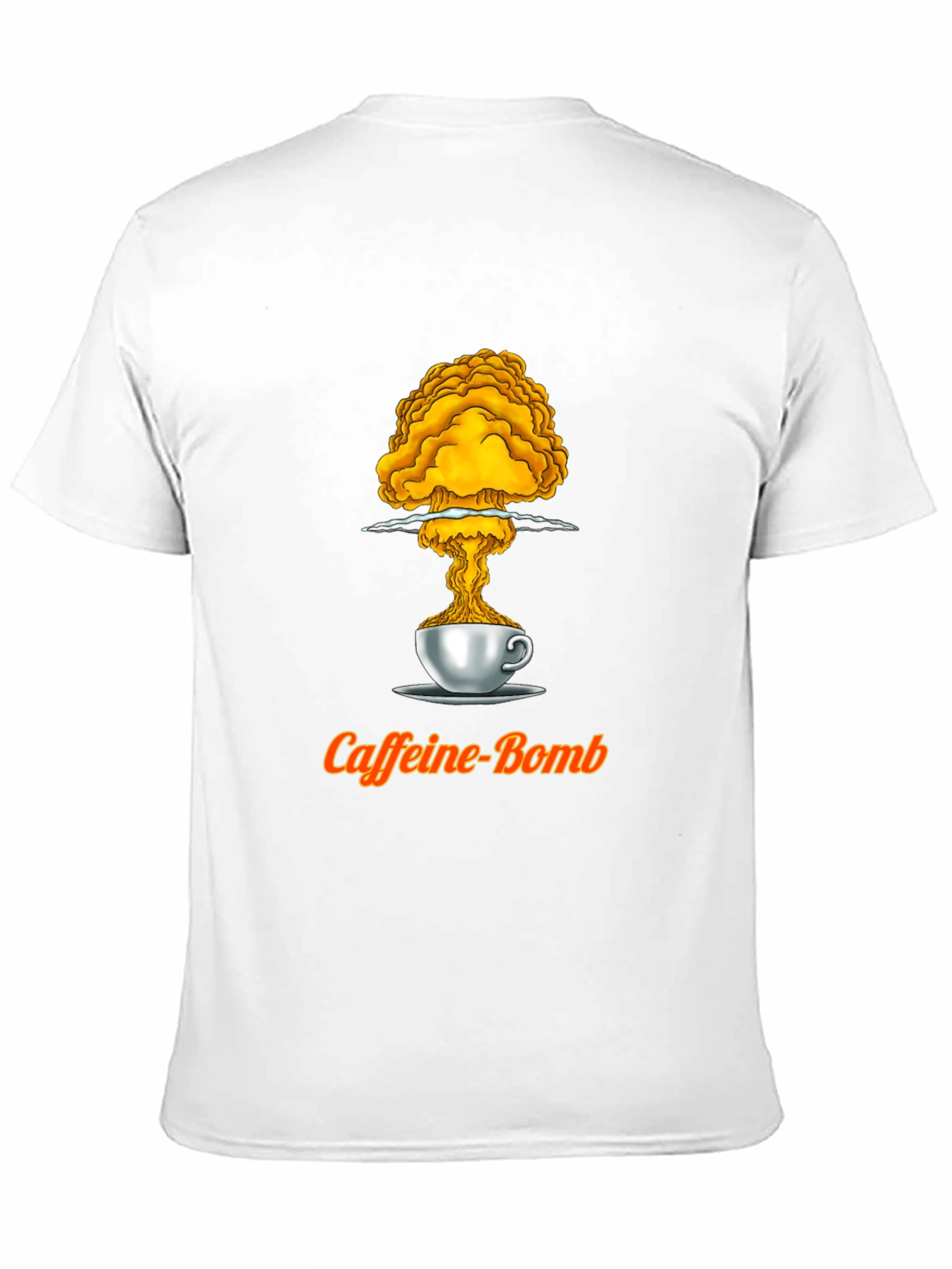 Black Caffeine Bomb T-Shirt - Explosive Energy view 11