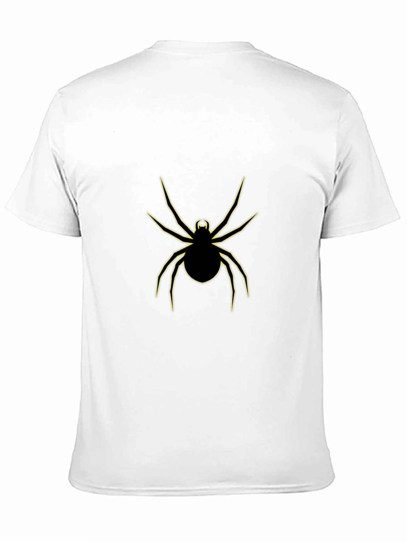 Black Black Spider Graphic Tee - Creepy Crawly Style view 11