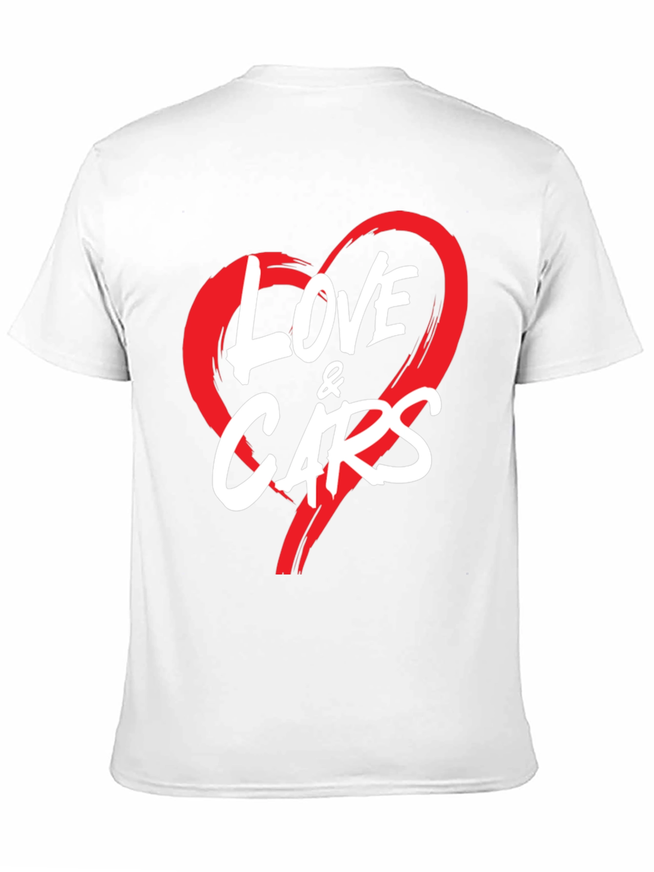 Black Love & Cars Graphic Tee - Black view 11