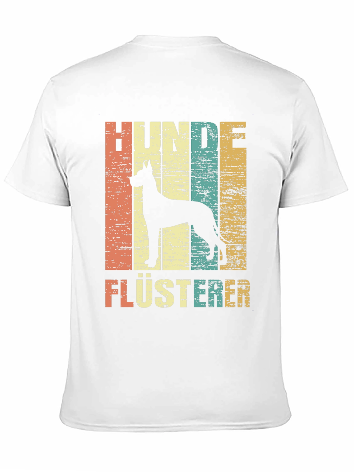 Black Hunde Flusterer Dog Whisperer Graphic Tee view 11