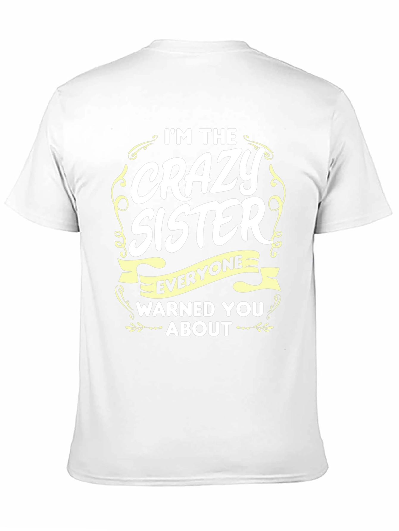 Black Crazy Sister Graphic T-Shirt view 11