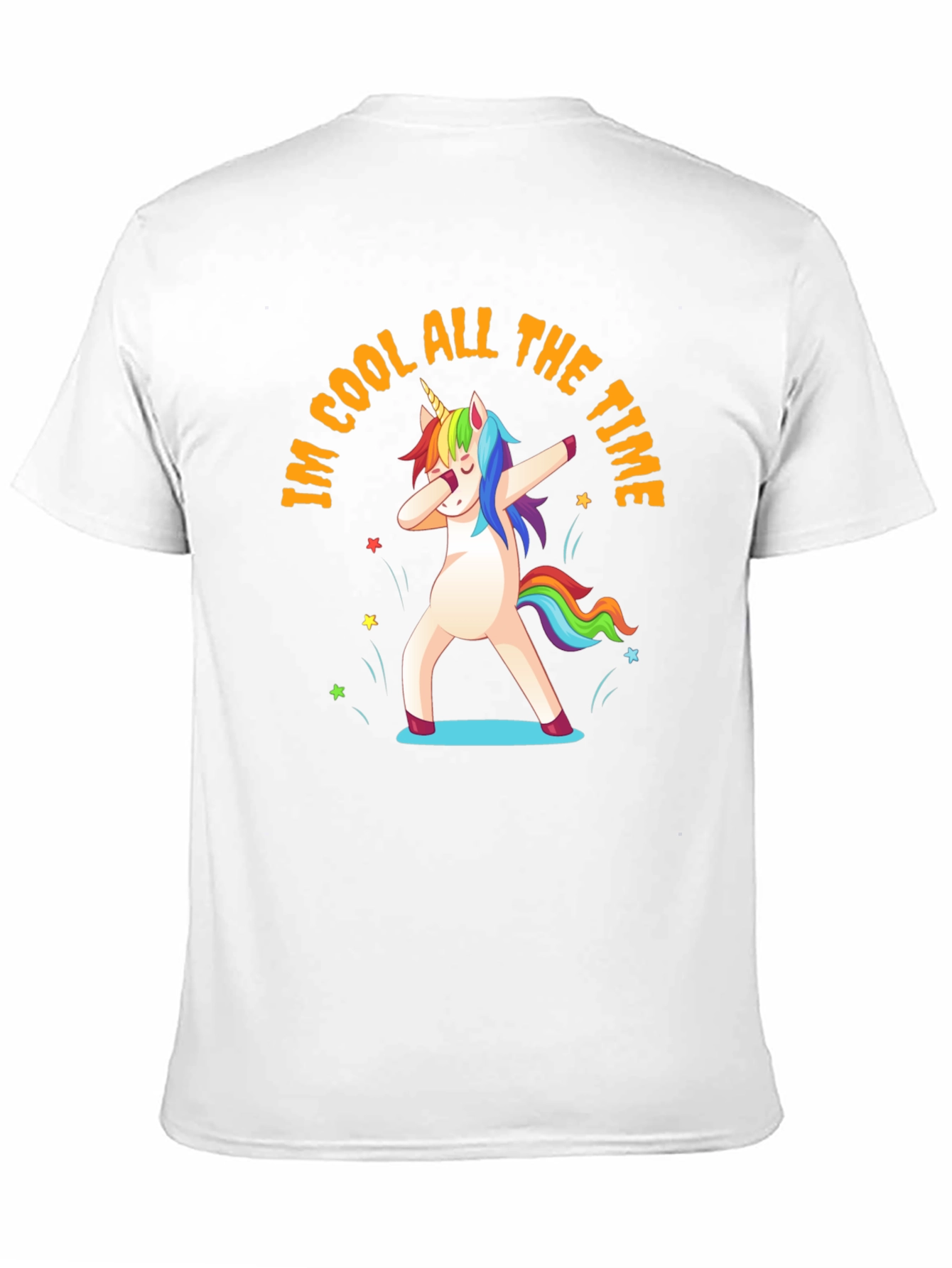 Black Cool Unicorn Dab T-Shirt - All The Time view 11