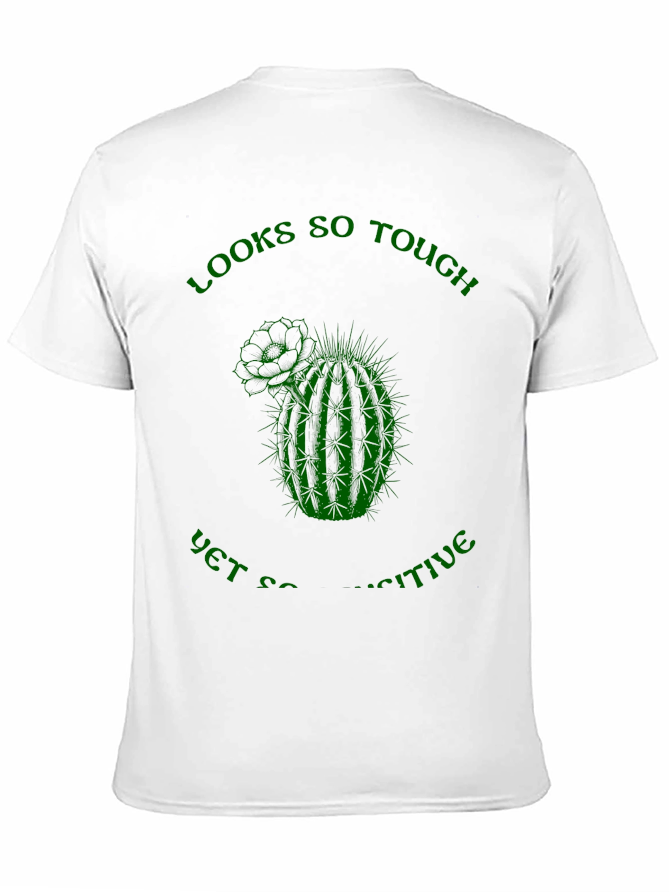 Black Looks So Tough Cactus T-Shirt view 11