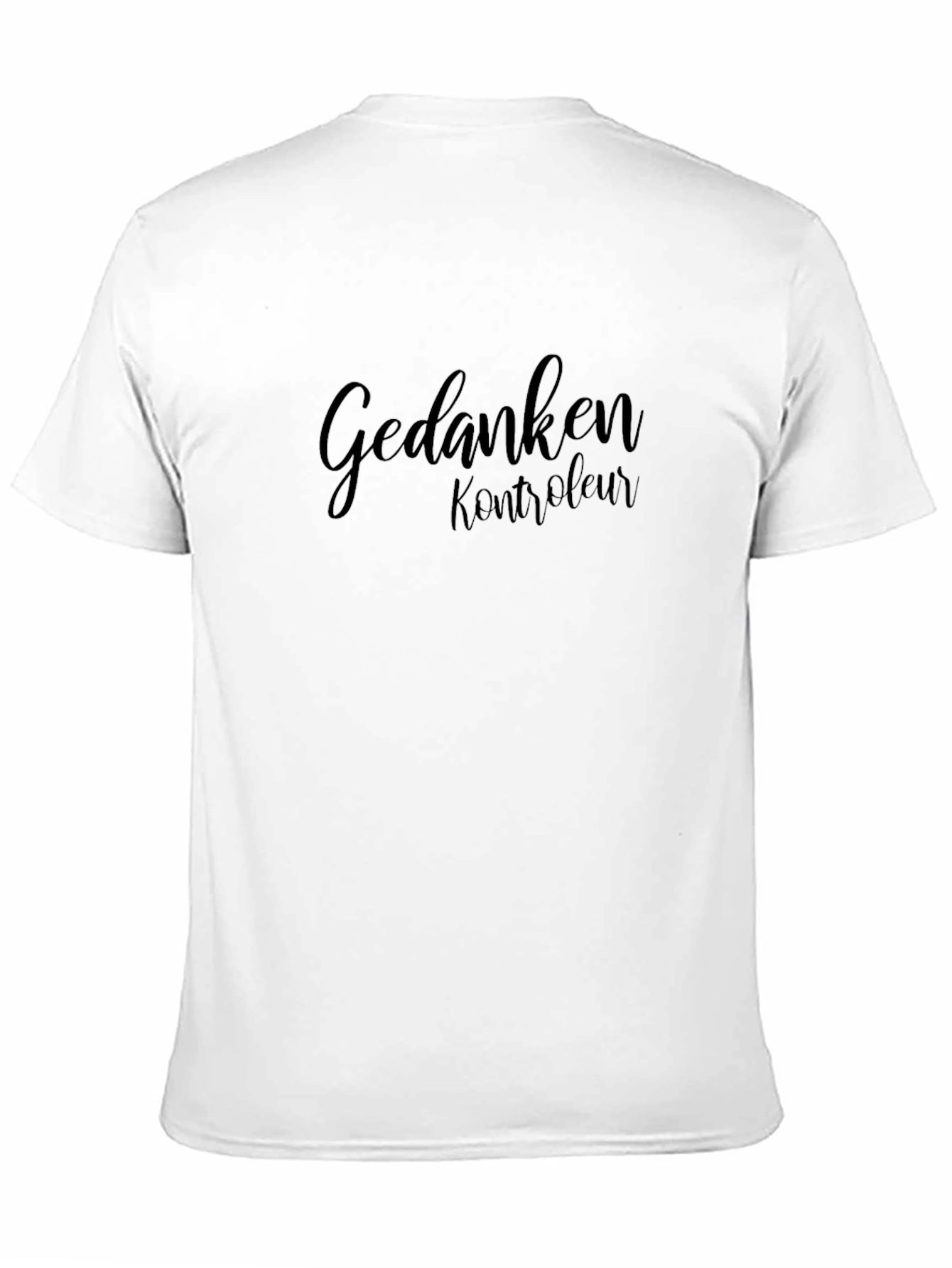 Black Gedanken Kontroleur Black T-Shirt view 11