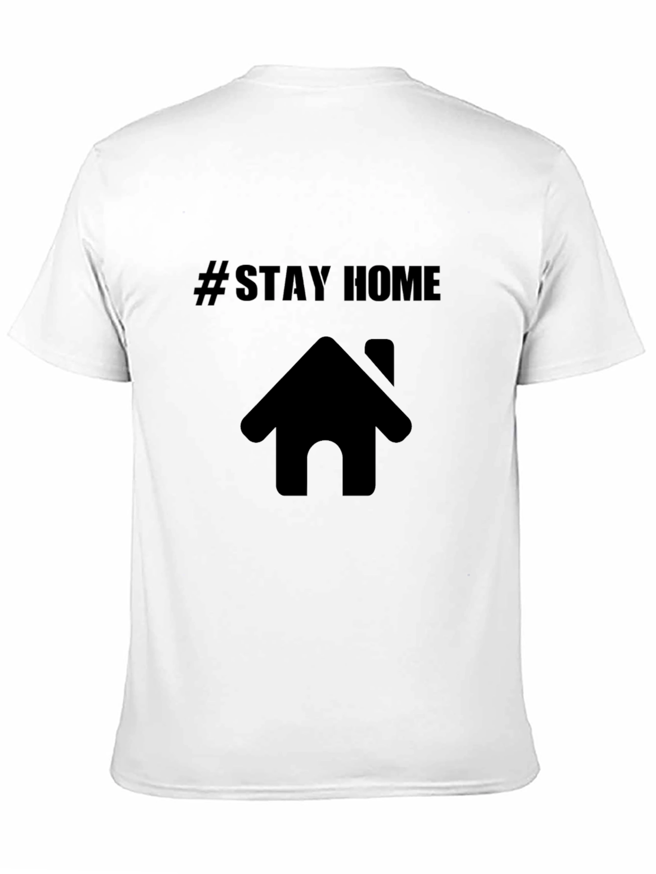 Black Stay Home Graphic Tee - Black T-Shirt view 11