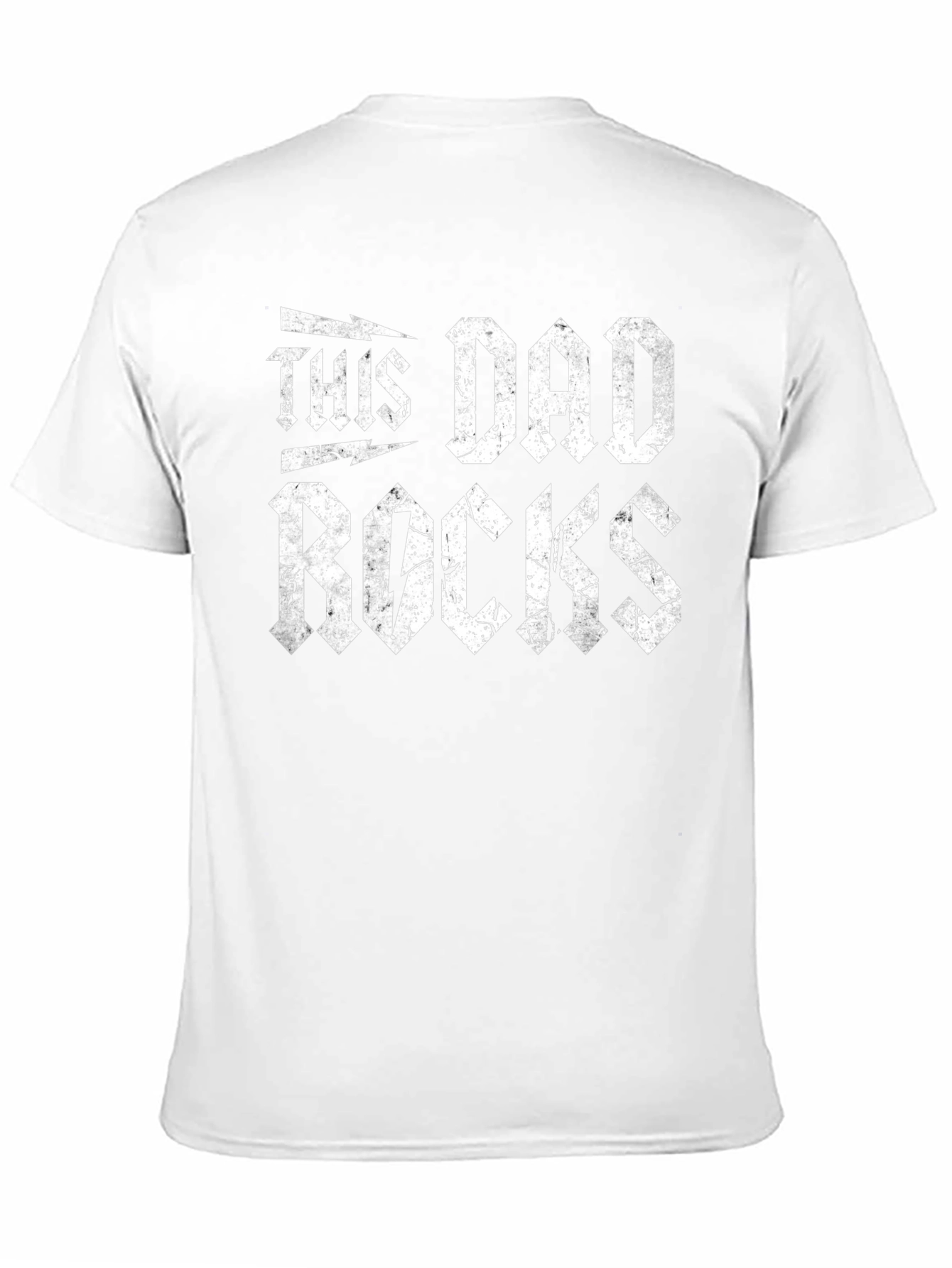 Black This Dad Rocks T-Shirt - Father's Day Gift view 11