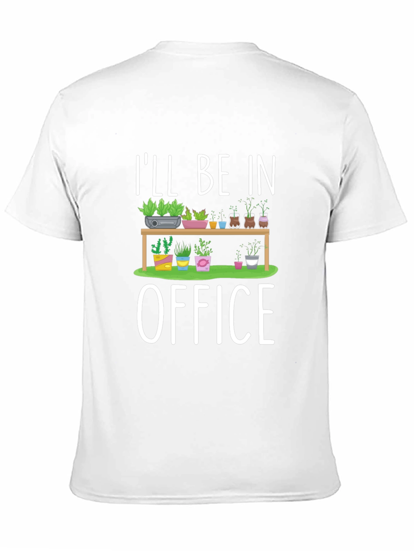 Gardening Office T-Shirt - Plant Lover Tee - 11