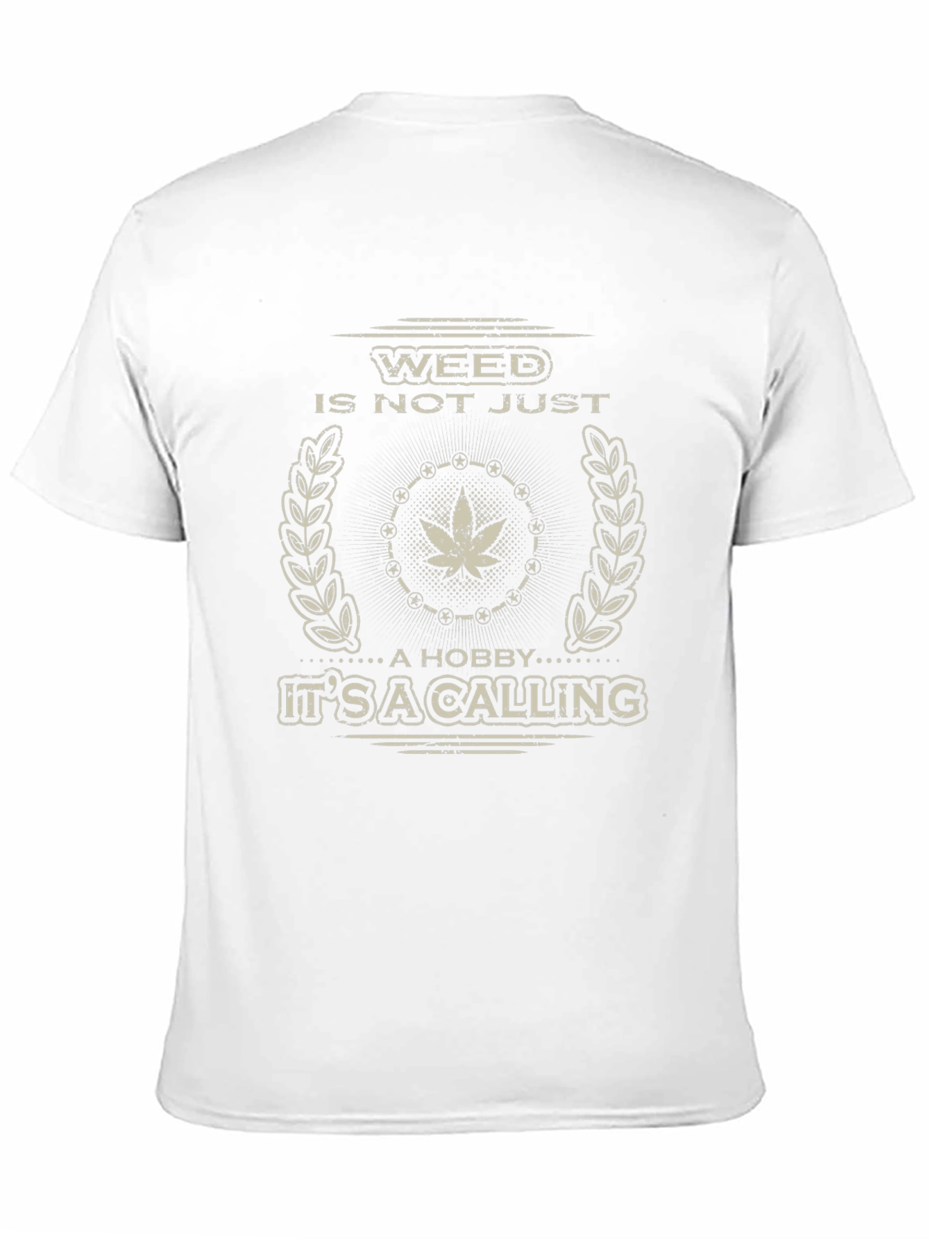 Black Weed is a Calling Graphic Tee - Black view 11