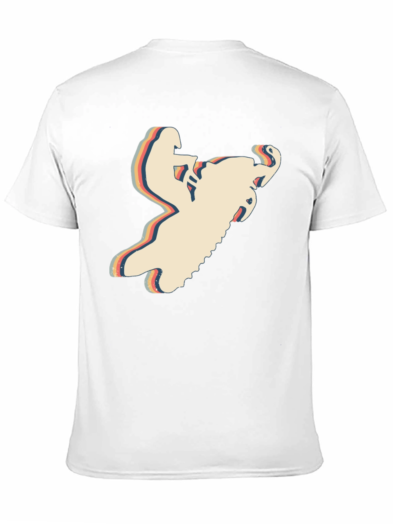 Black Retro Motocross T-Shirt - Vintage Style Ride Tee view 11