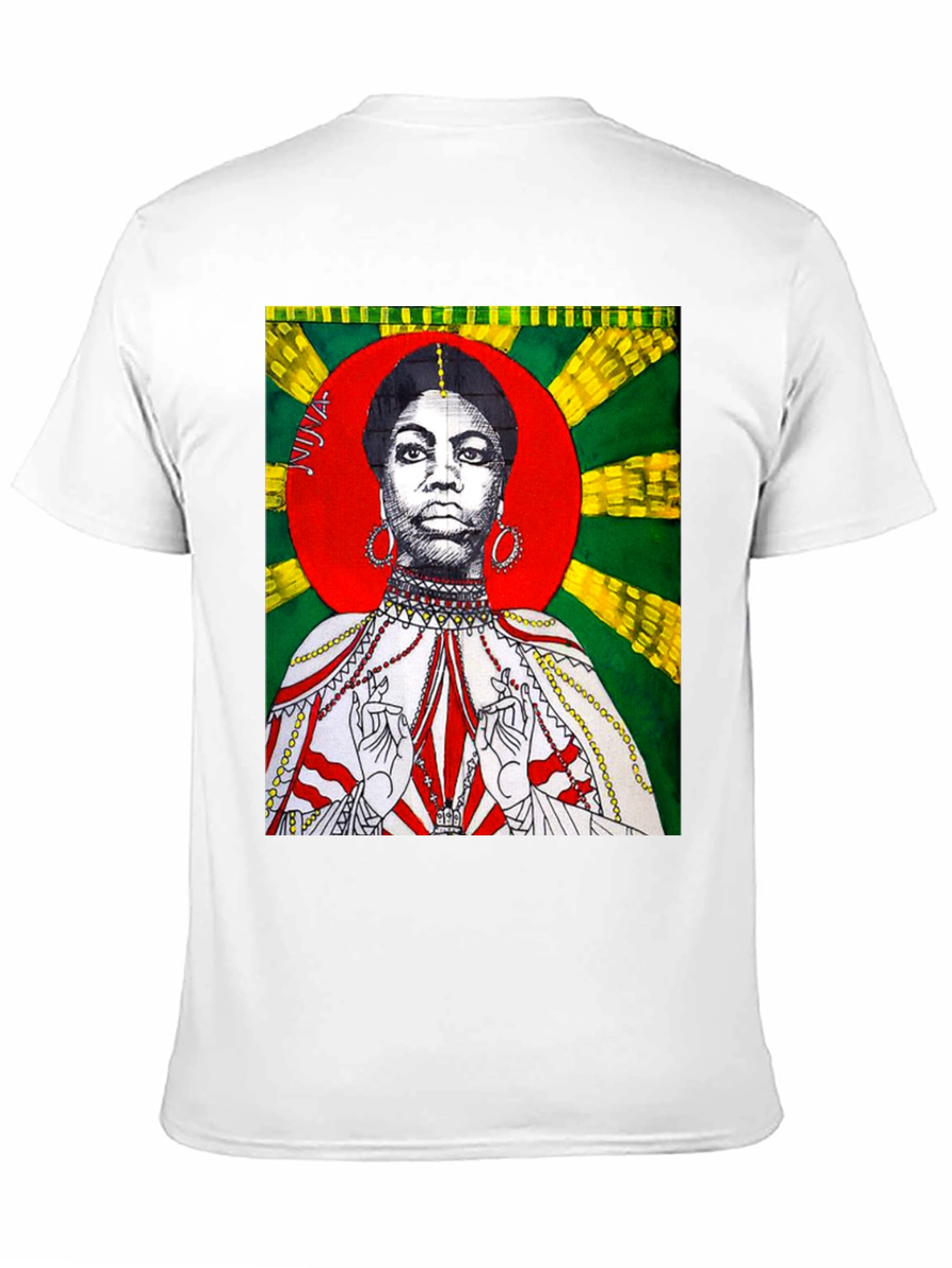 Black Nina Simone Graphic Print T-Shirt view 11