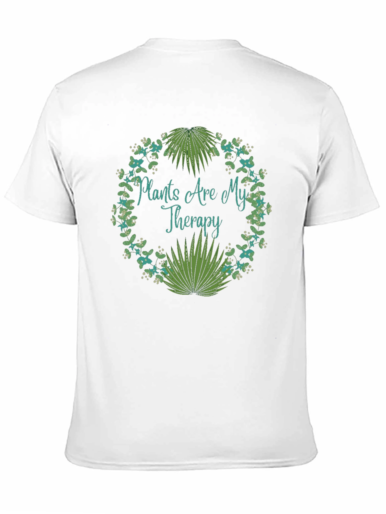 Plants Are My Therapy T-Shirt - Nature Lover Tee - 11