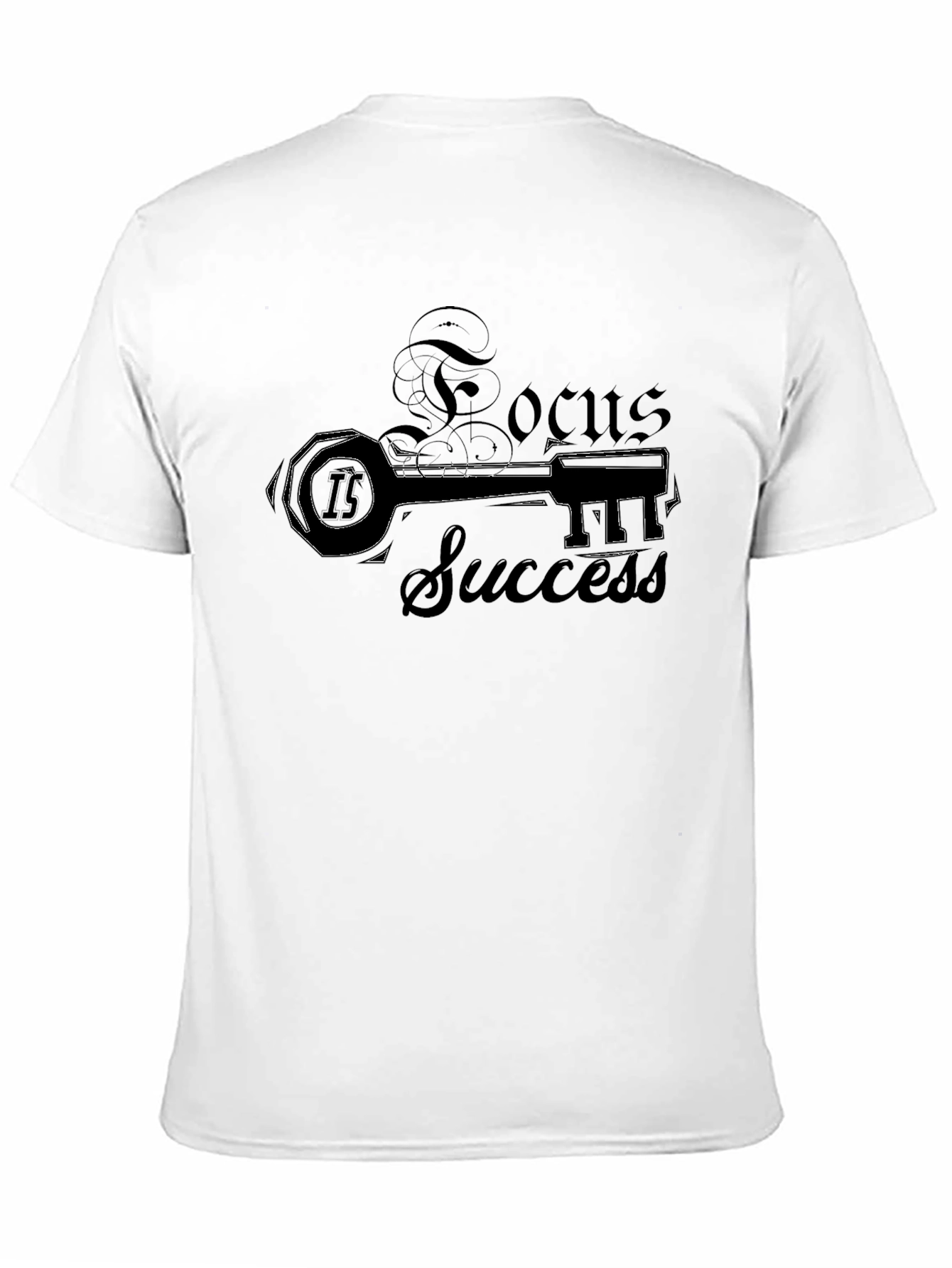 Focus Success Key Graphic T-Shirt - 11