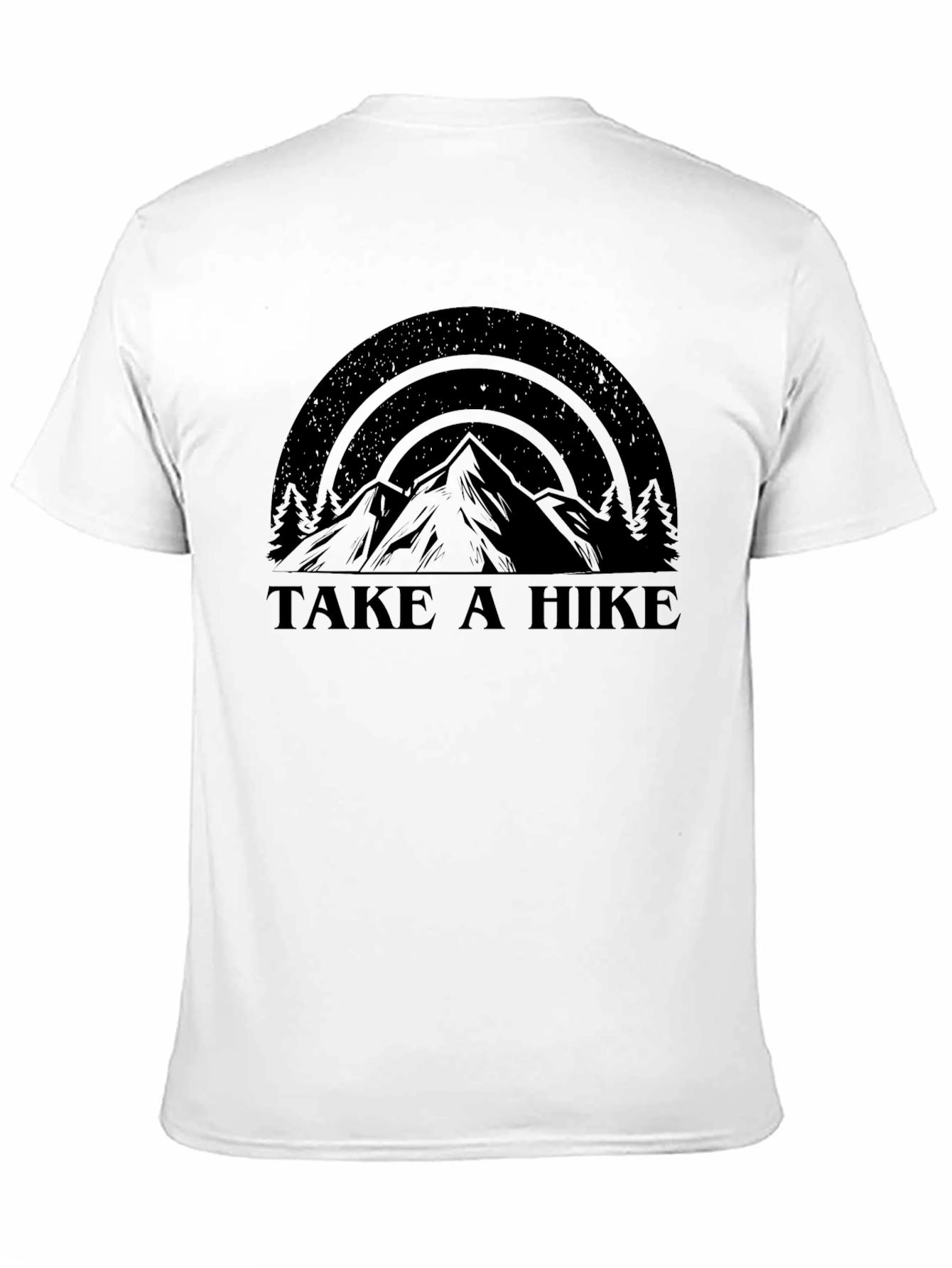 Black Take a Hike Graphic Tee - Adventure Awaits! view 11