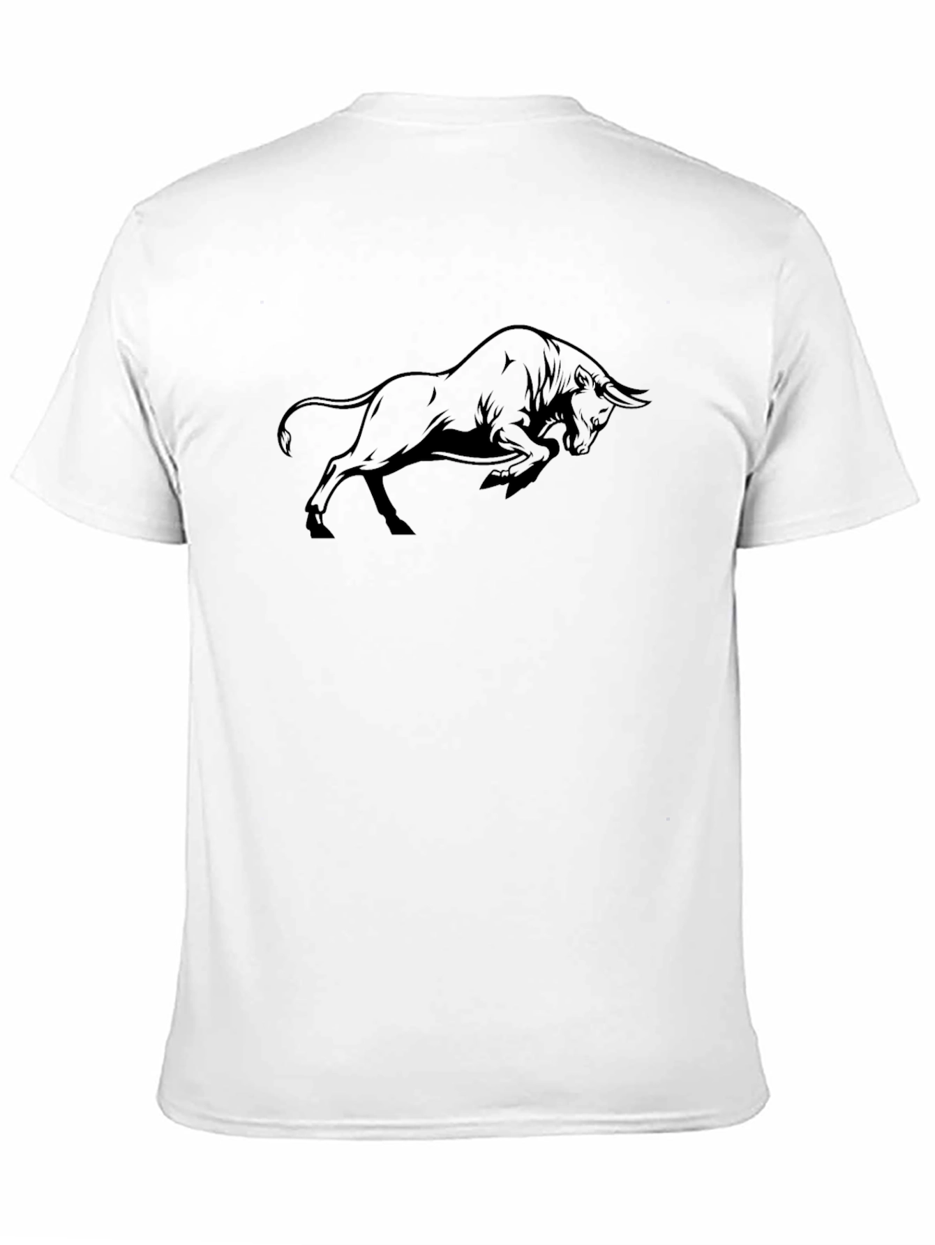Black Black Bull Graphic Tee - Men's Casual Shirt view 11