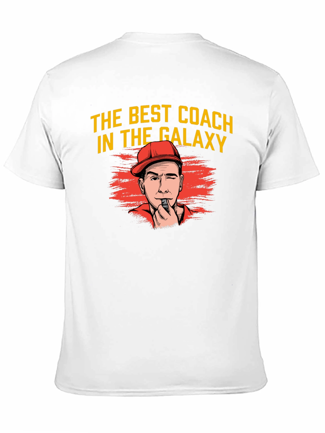 Black Best Coach in the Galaxy Graphic Tee view 11