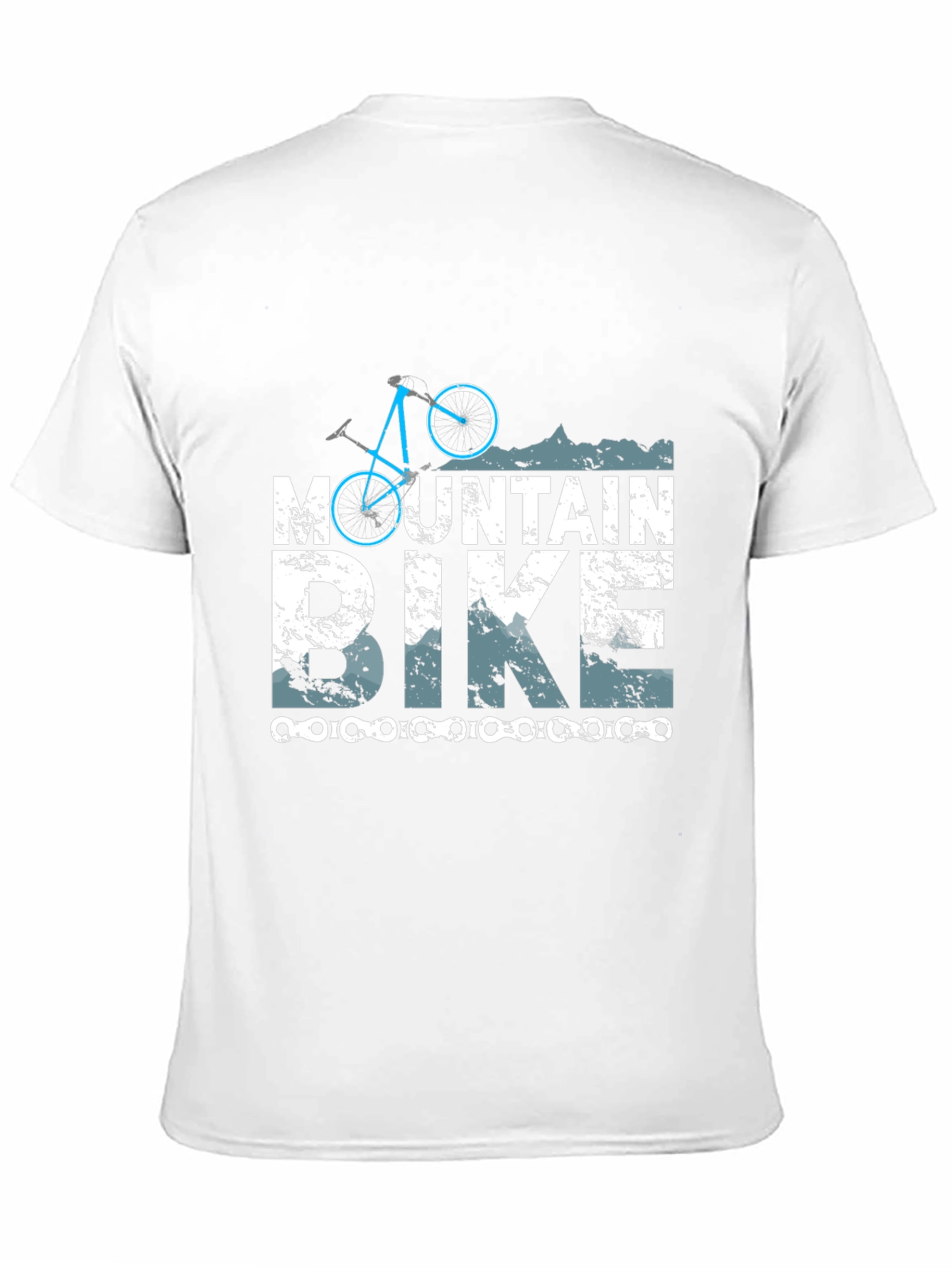 Black Mountain Bike Graphic T-Shirt view 11