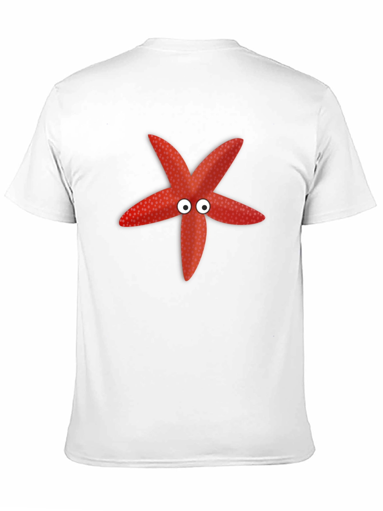 Black Starfish Graphic Tee - Funny Sea Creature Shirt view 11