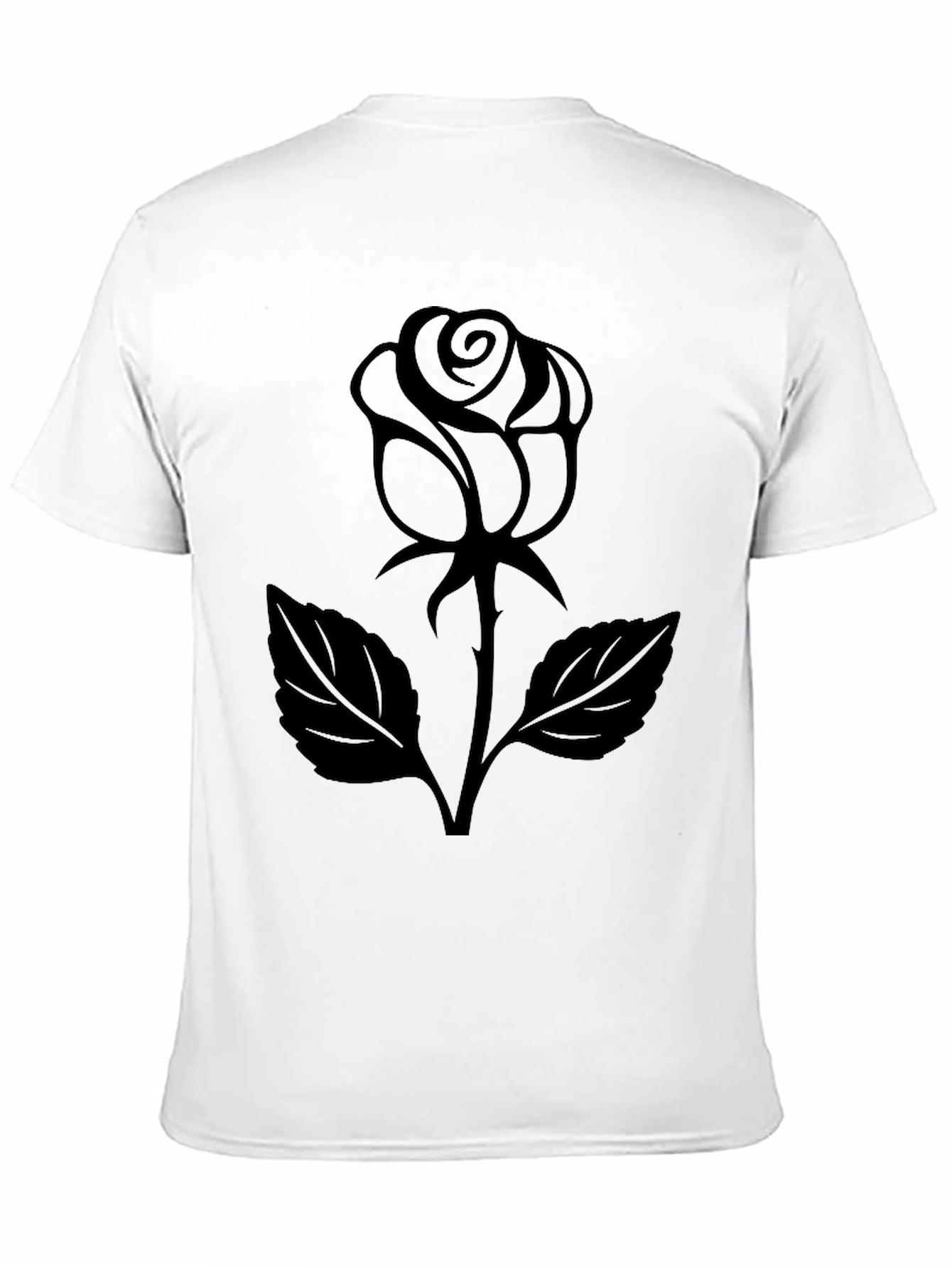 Black Black Rose Graphic Tee view 11