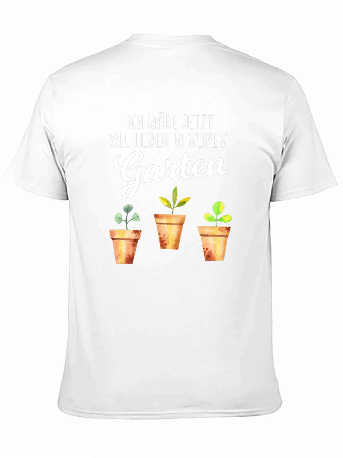 Black Ich Wäre Jetzt Viel Lieber in Meinem Garten T-Shirt view 11