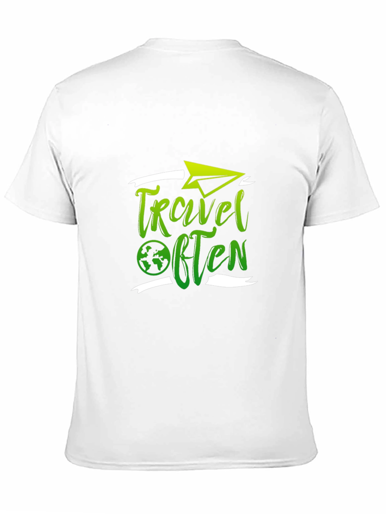 Black Travel Often Black T-Shirt view 11