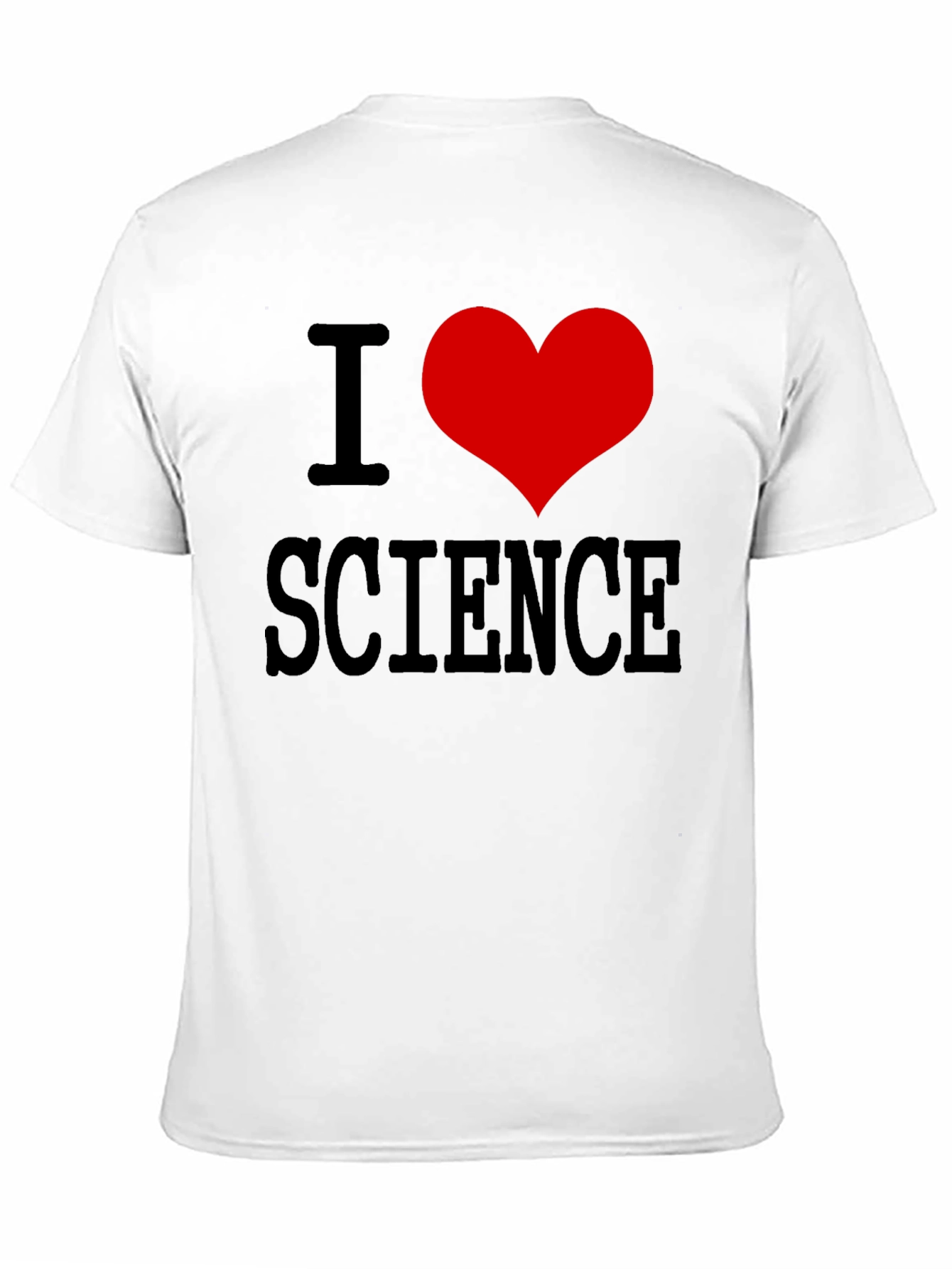 Black I Heart Science Black T-Shirt view 11