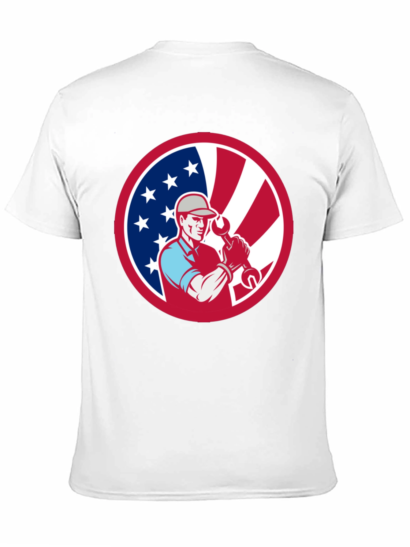 Patriotic Mechanic T-Shirt - USA Pride! - 11