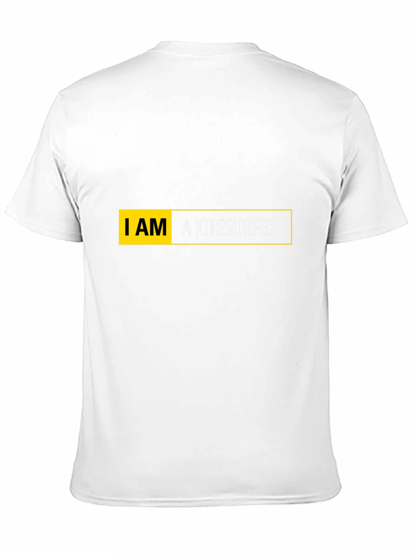 Black I AM a Kitesurfer Black T-Shirt view 11