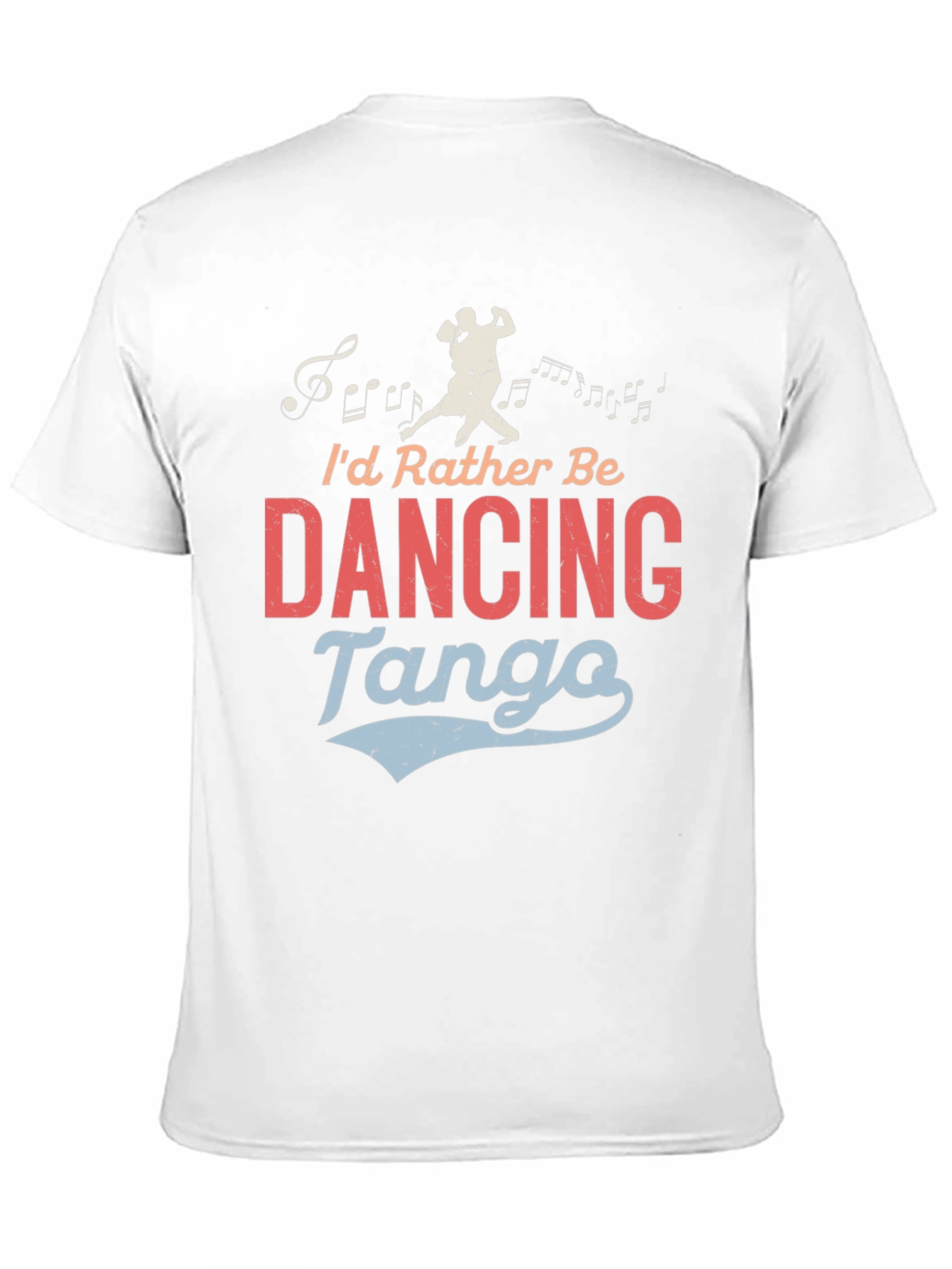 Black Dancing Tango Graphic Tee - Black Crew Neck view 11